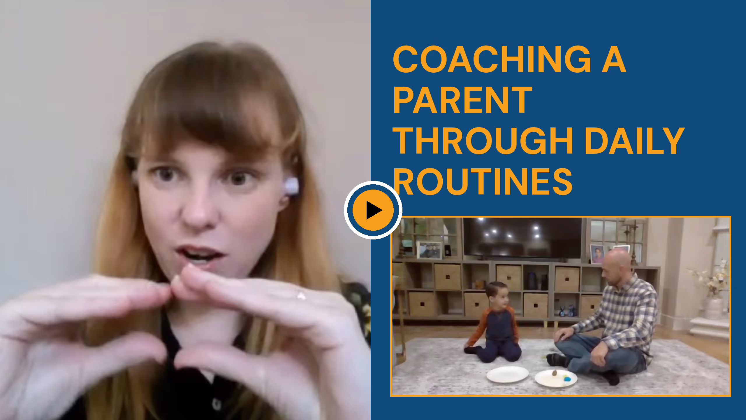 A BCBA coaches dad through daily skills