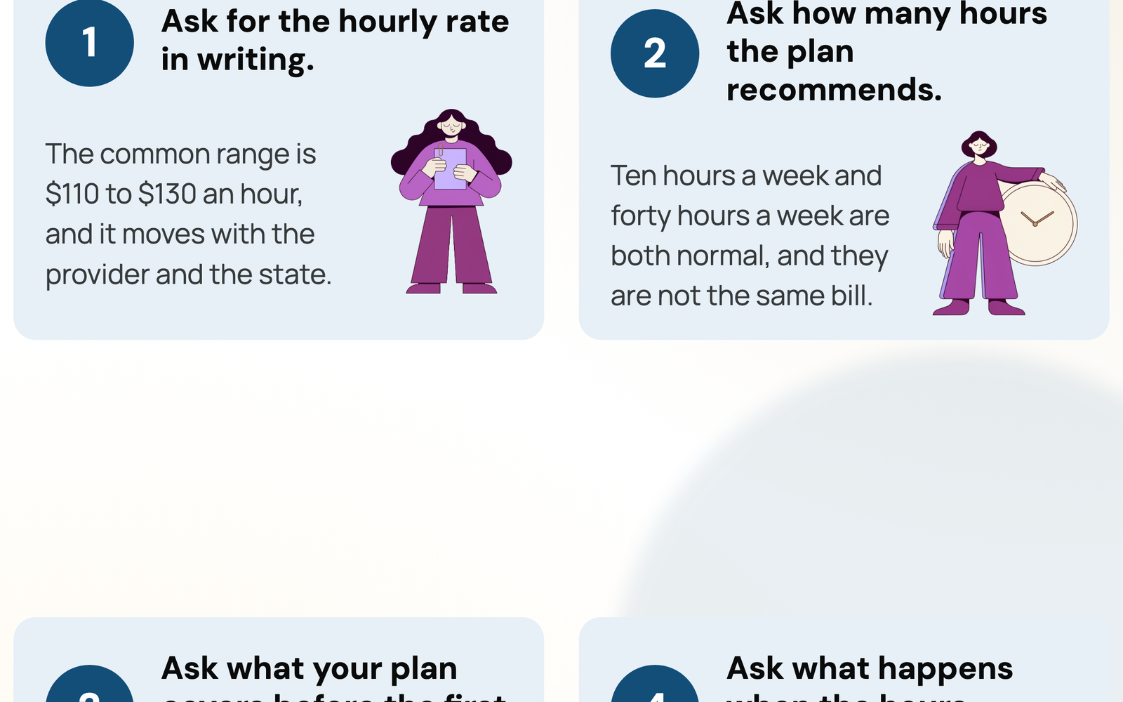 What ABA costs, and what to ask your plan