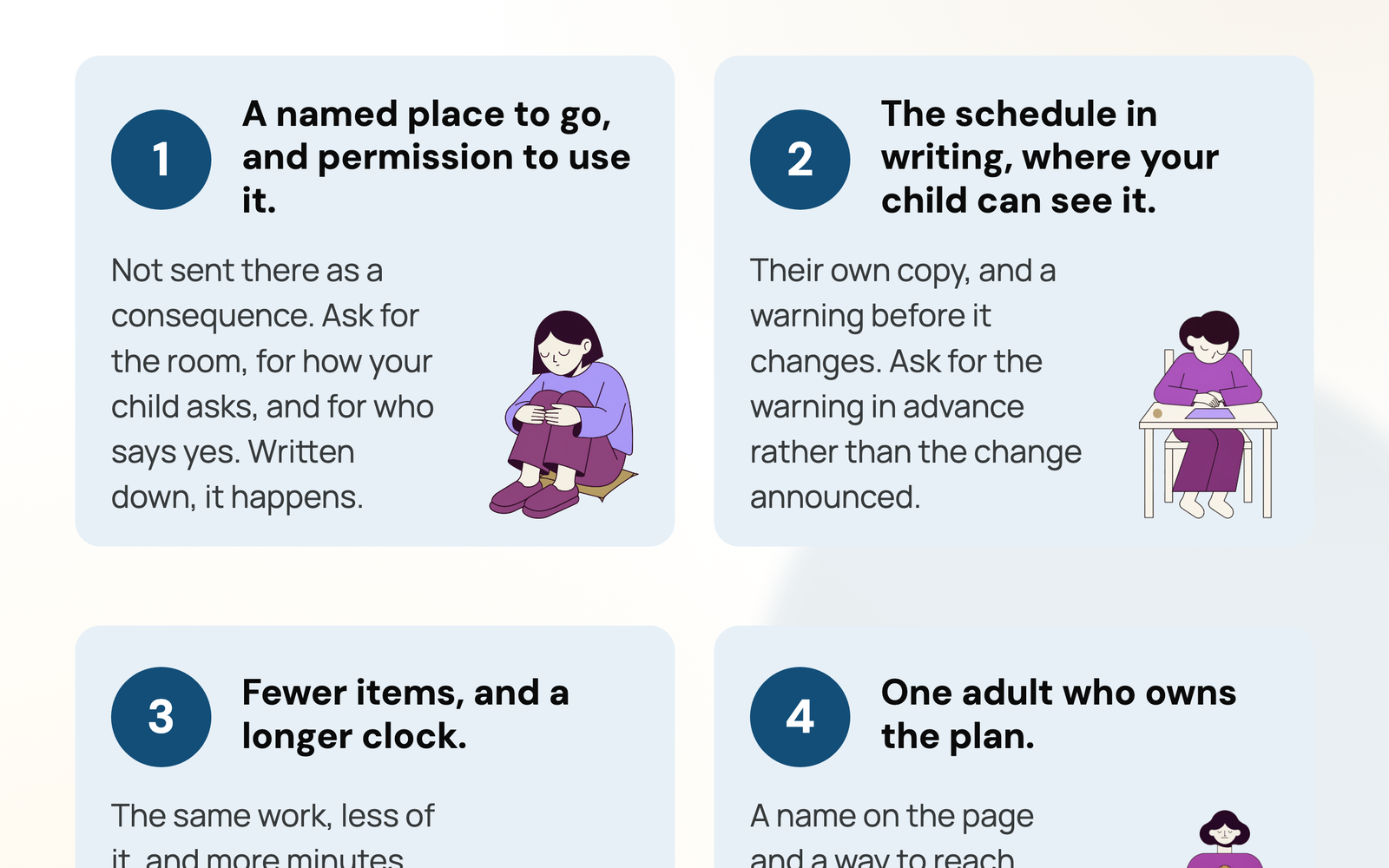 Accommodations worth asking for by name
