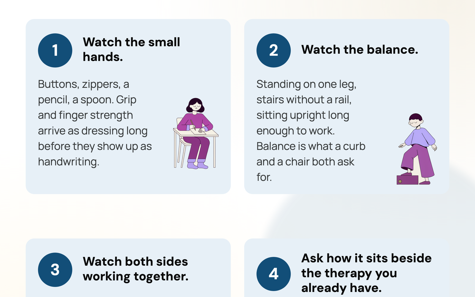 The motor skills that get overlooked