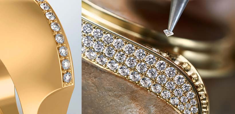 intégration de composant laque