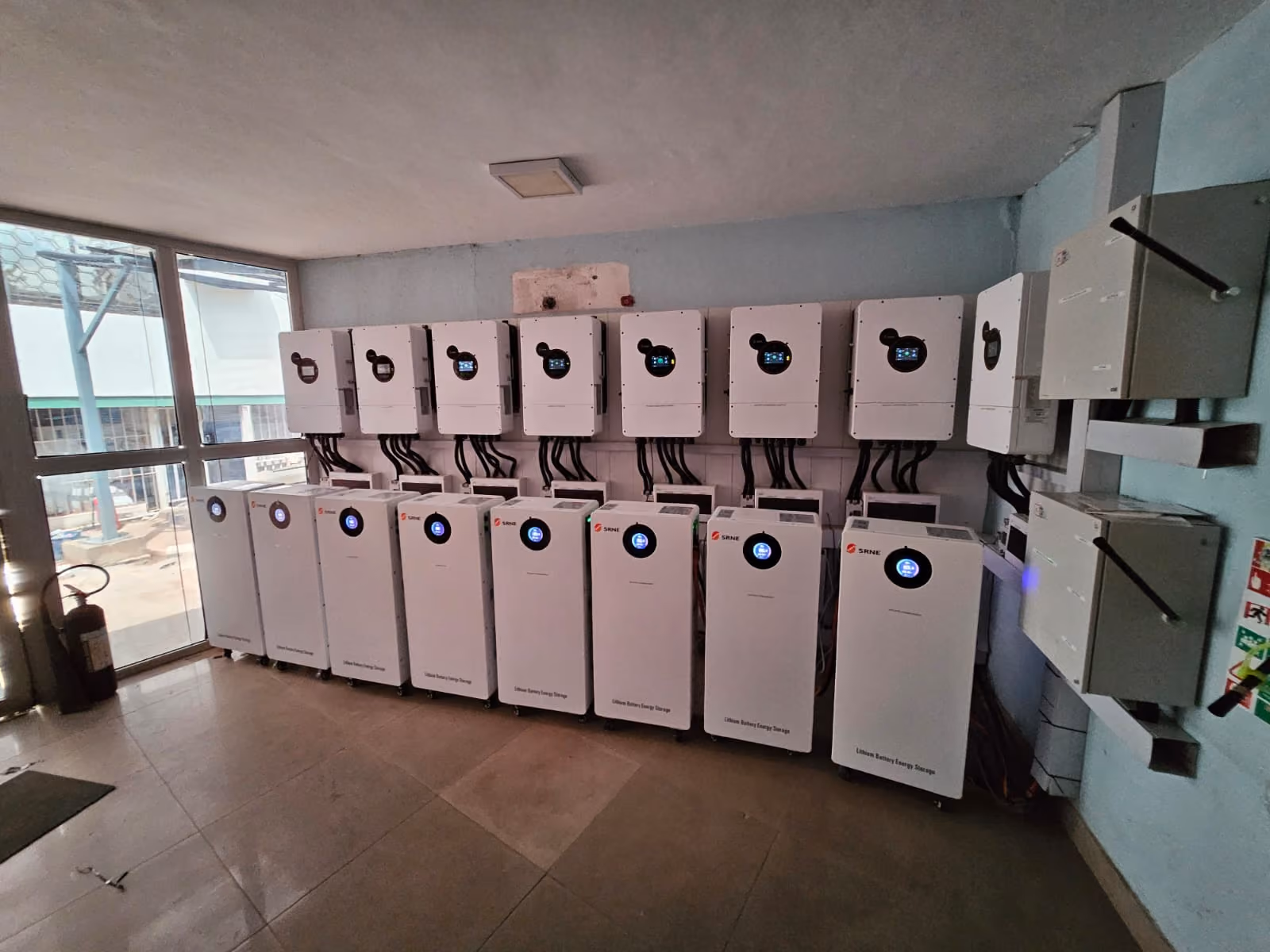 Solar and battery energy storage