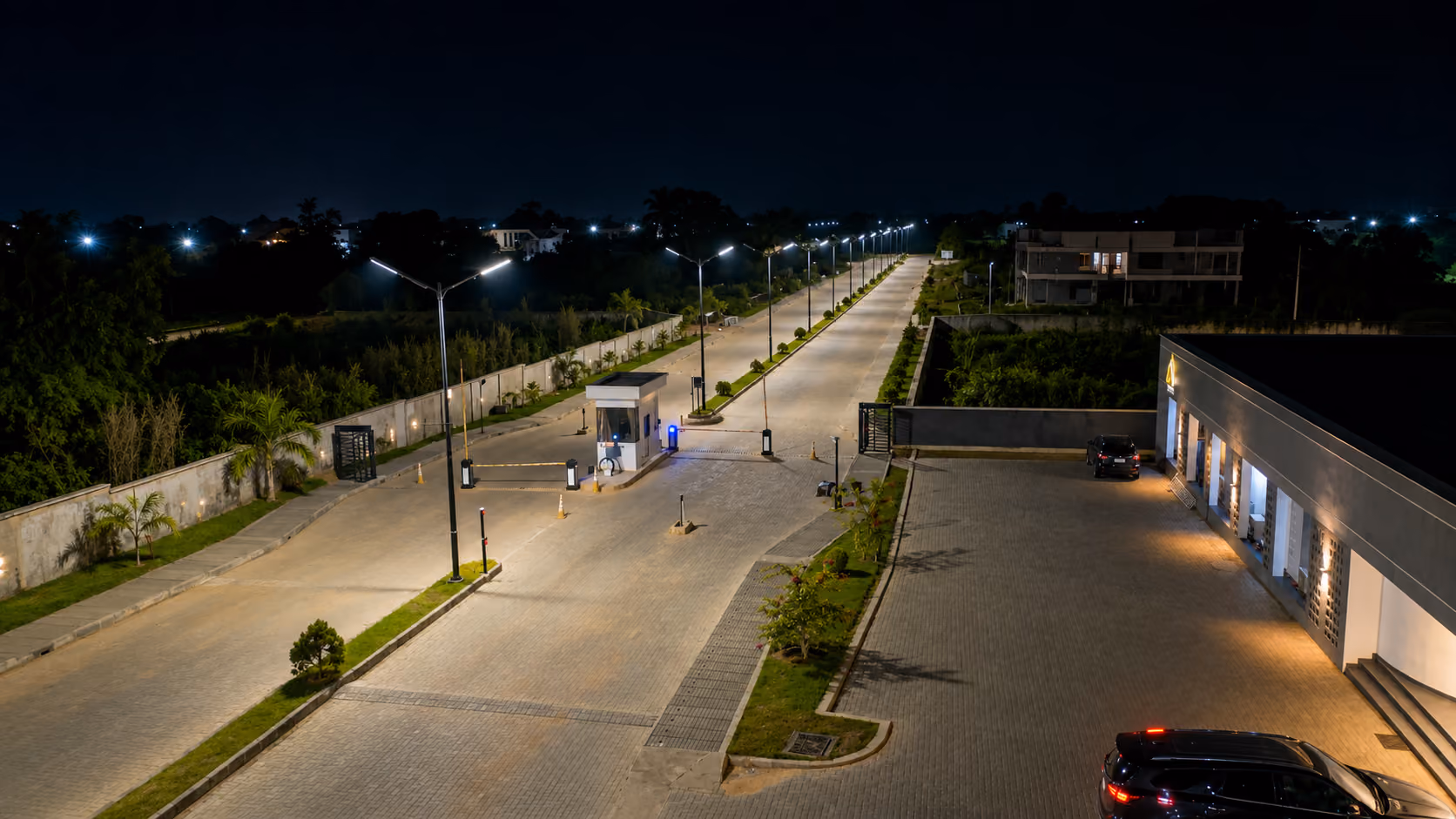 Streetlight infrastructure across the community