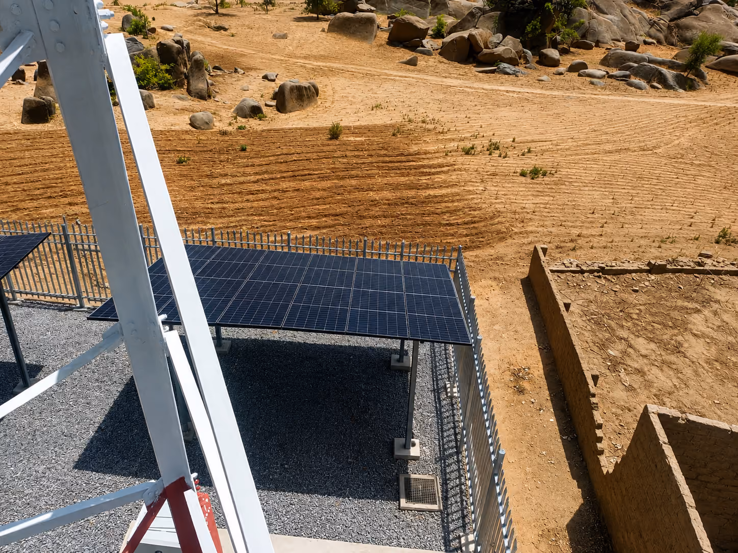 IHS Nigeria BTS rollout and hybrid power deployment