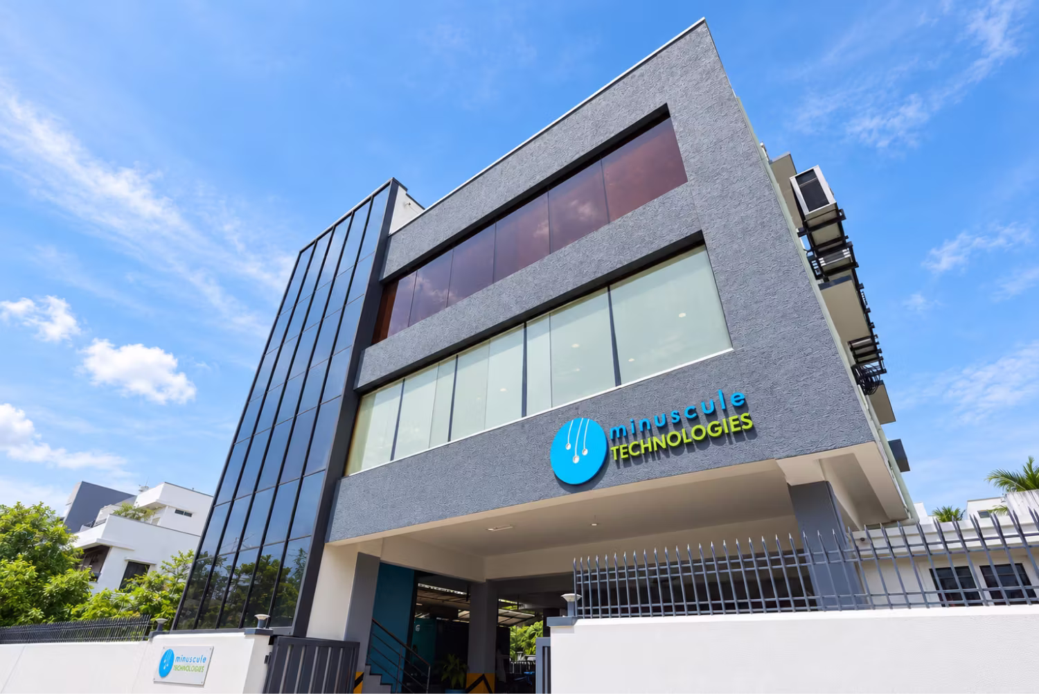 Minuscule Technologies' Salesforce delivery centre, with consultants at work across an open-plan floor