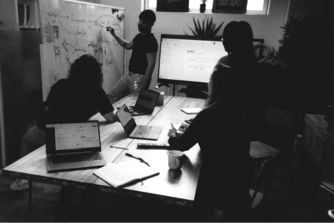 Strategy session with studio
