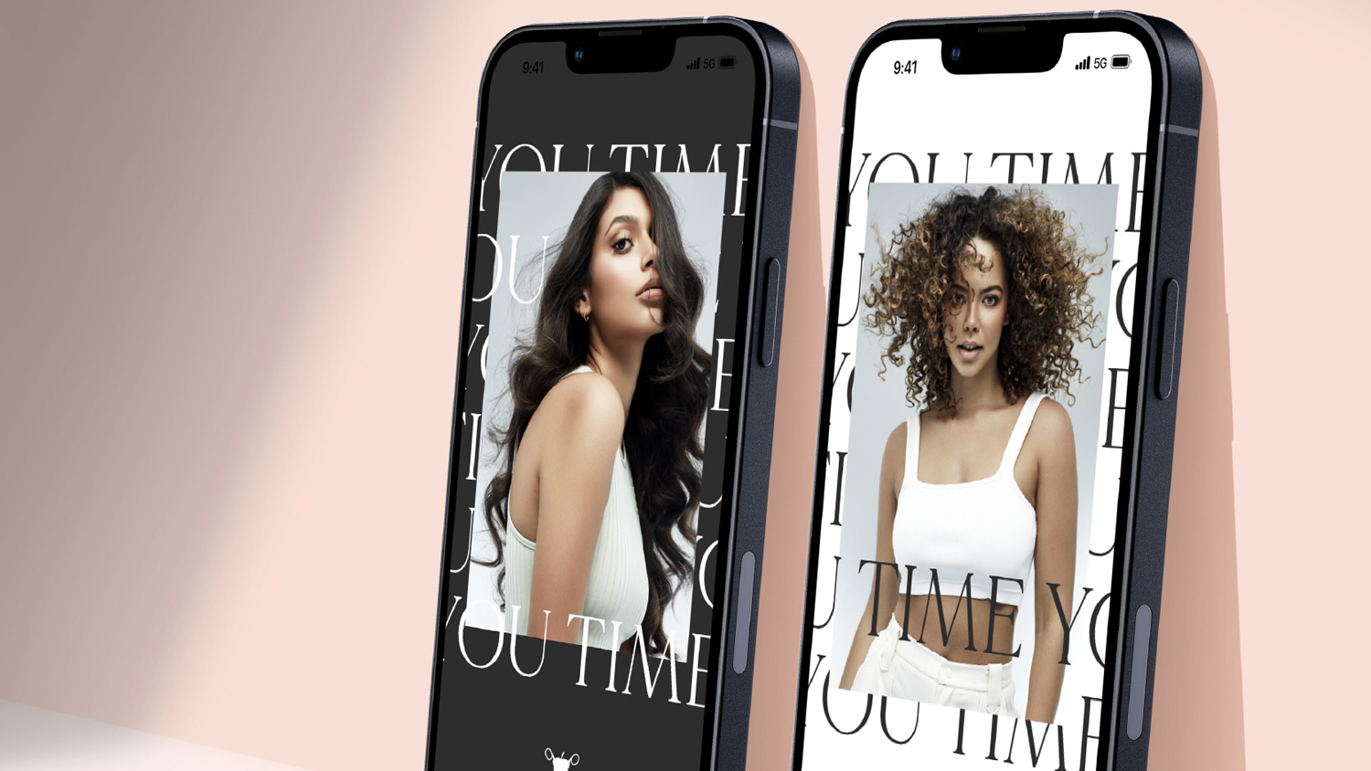 branding visual identity for Bad Apple Hair