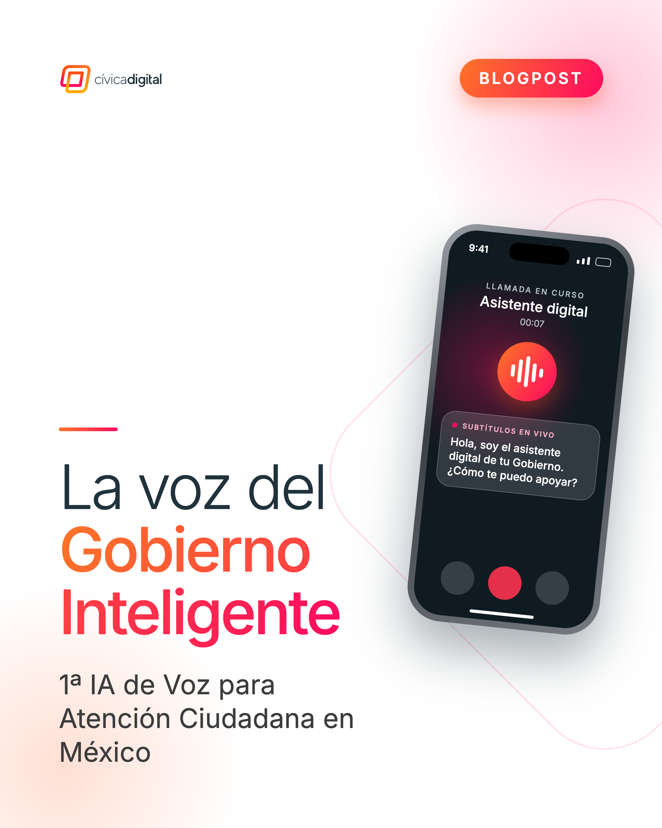 IA de Voz para Atención Ciudadana: la nueva generación de servicios públicos