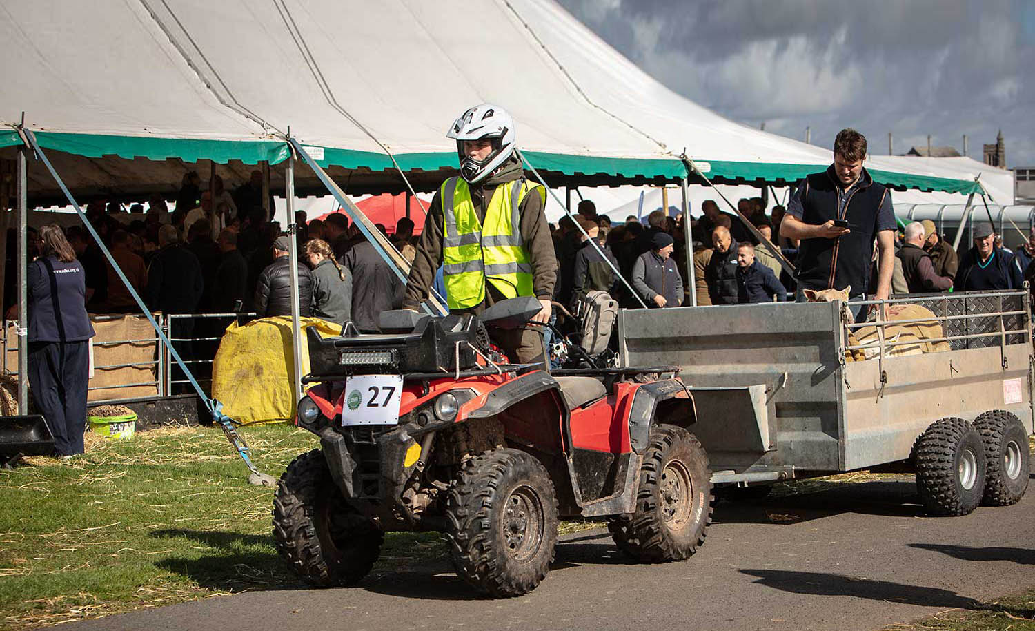  BMR Tup Taxi Quad with Trailer