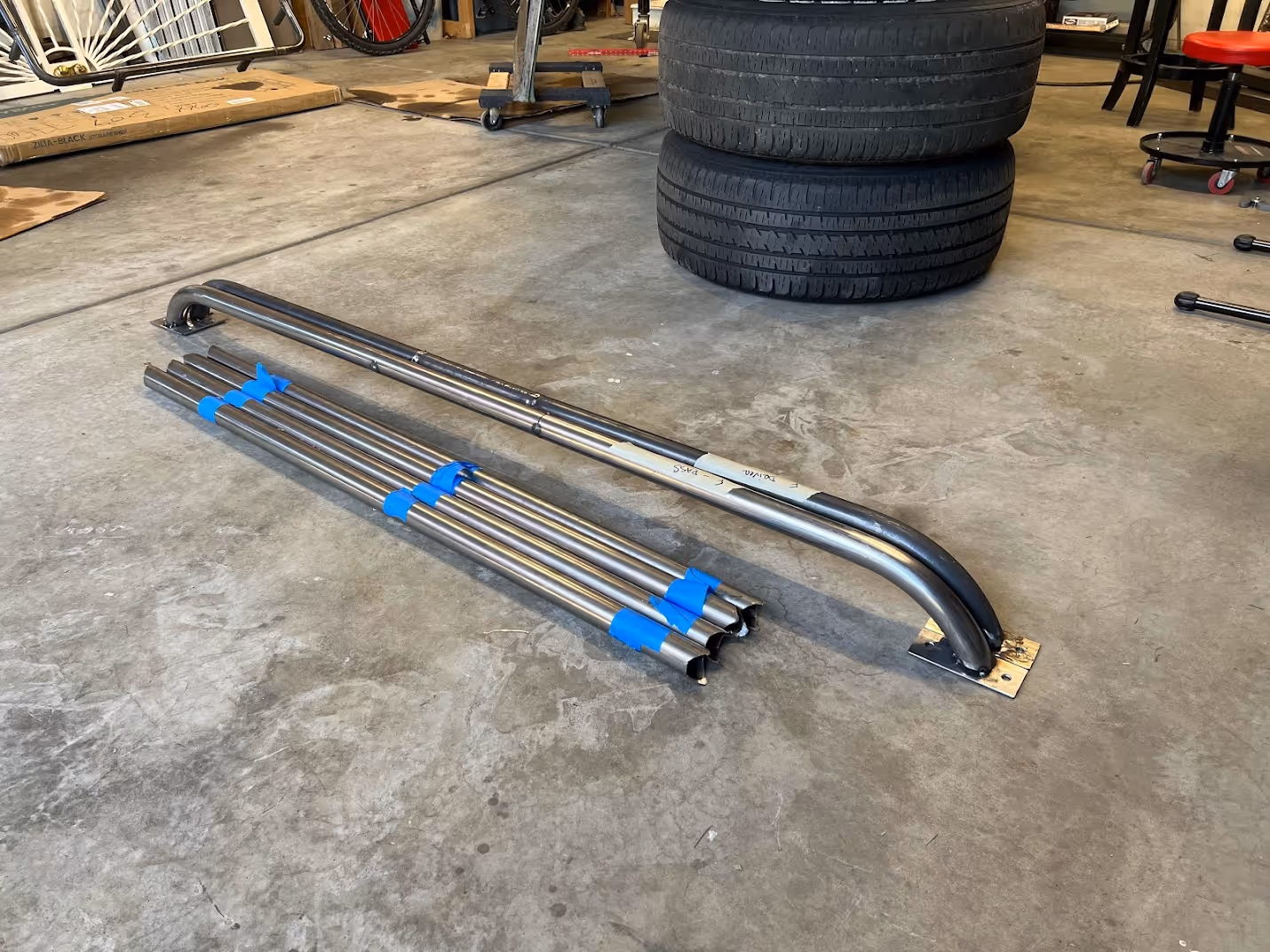 Scout Racks Roof Rack being built by Scout Racks.