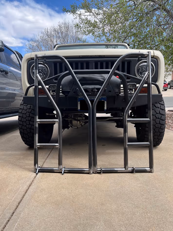 Scout II Tube doors by Scout Racks. 