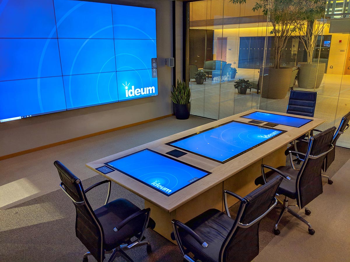 This year was marked with innovative new designs, including our custom conference tables with embedded technology.