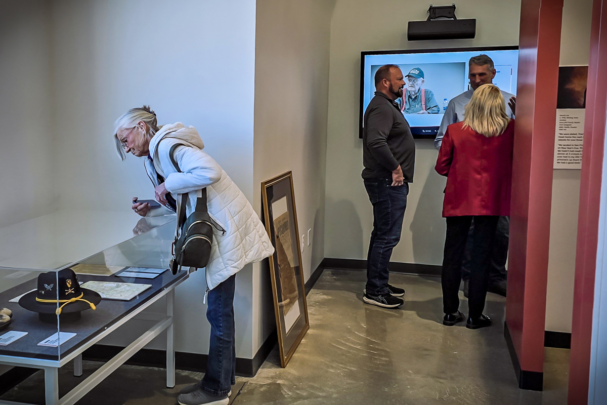 The companion viewer application is located in the main gallery among the other exhibits. 