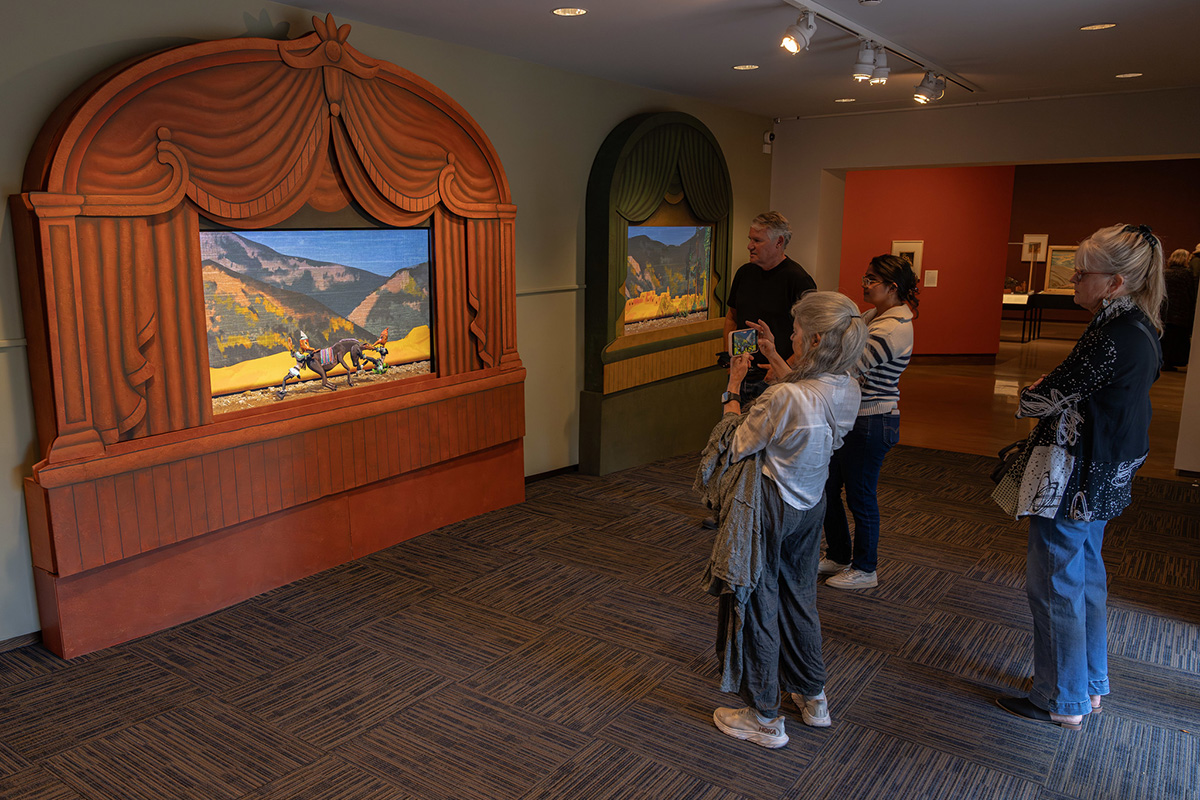 A 3D animated prelude to the exhibit Gustave Baumann: The Artist’s Environment at the New Mexico Museum of Art.