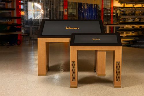 Touch Panel Table Built In Custom Touch Screen Tables for Memorable Exhibits