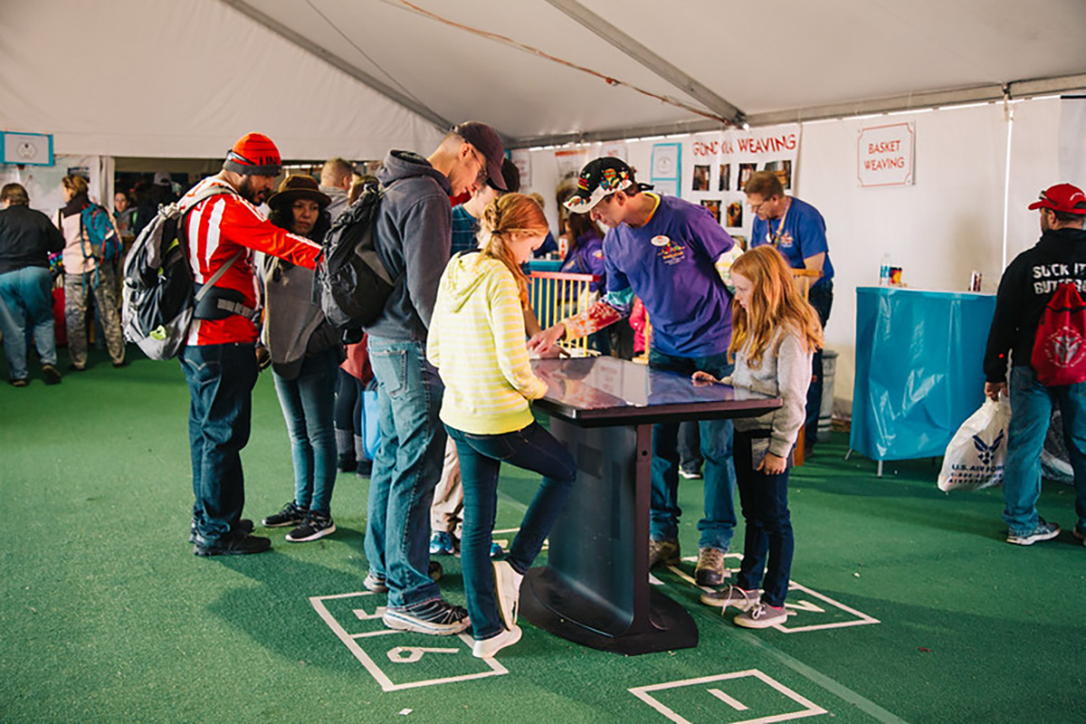 Balloon Fiesta attendees were first introduced to the “Hot Air Balloon Target Competition” in 2016.