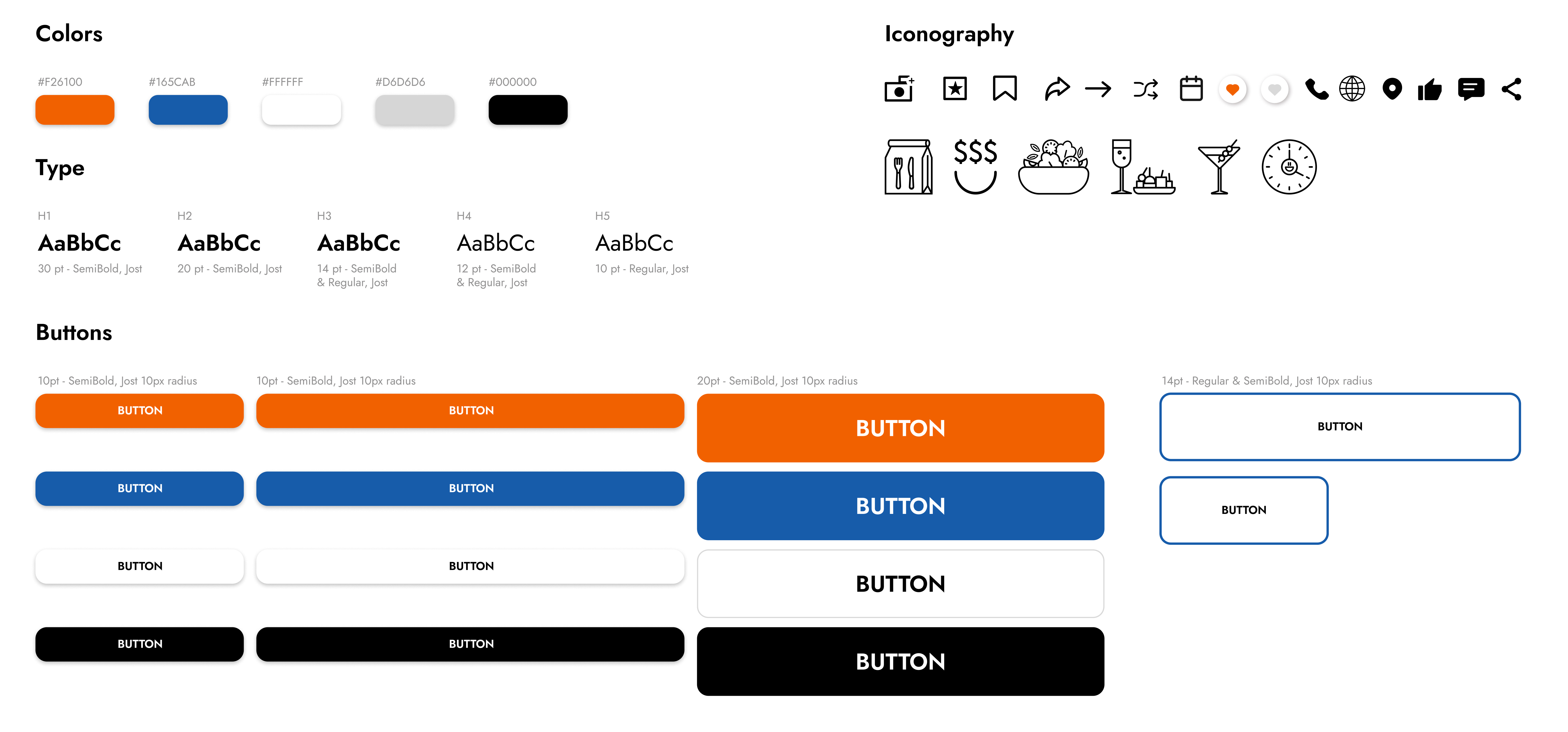 Style Guide UX Design