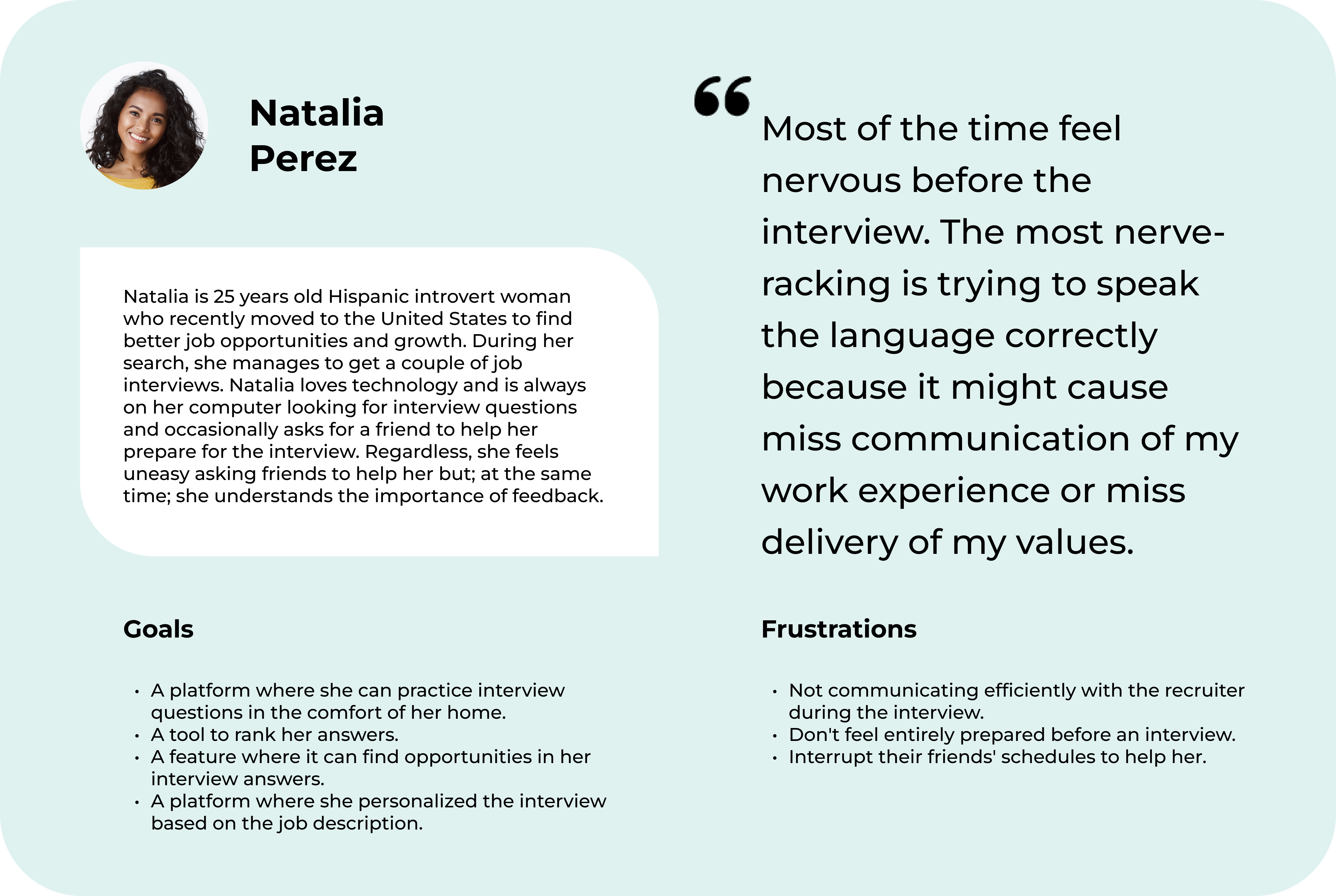 persona ux design research