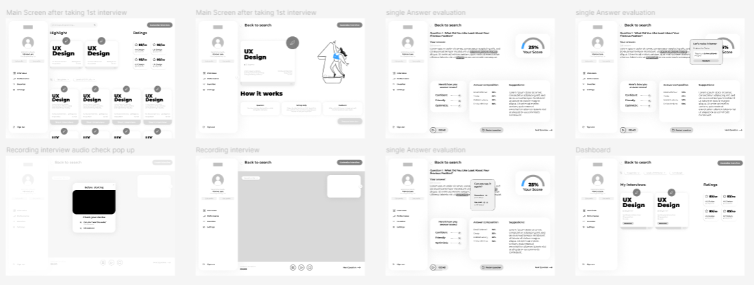 uii design low fidelity wireframe ux design