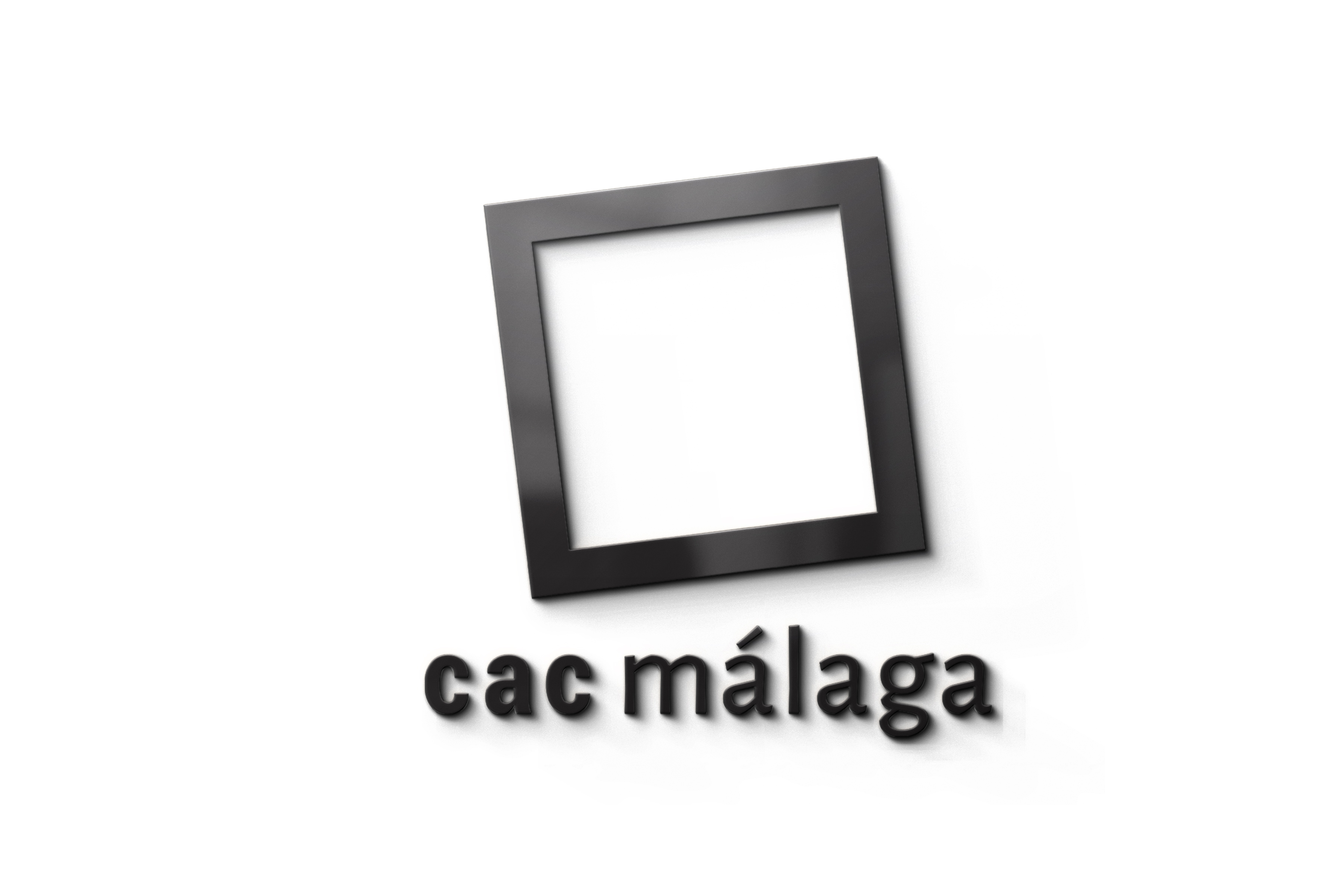 Logo en 3D de CAC Málaga