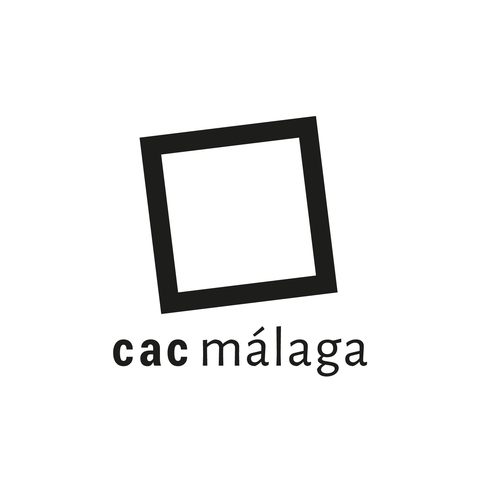 Logo CAC Málaga en negro
