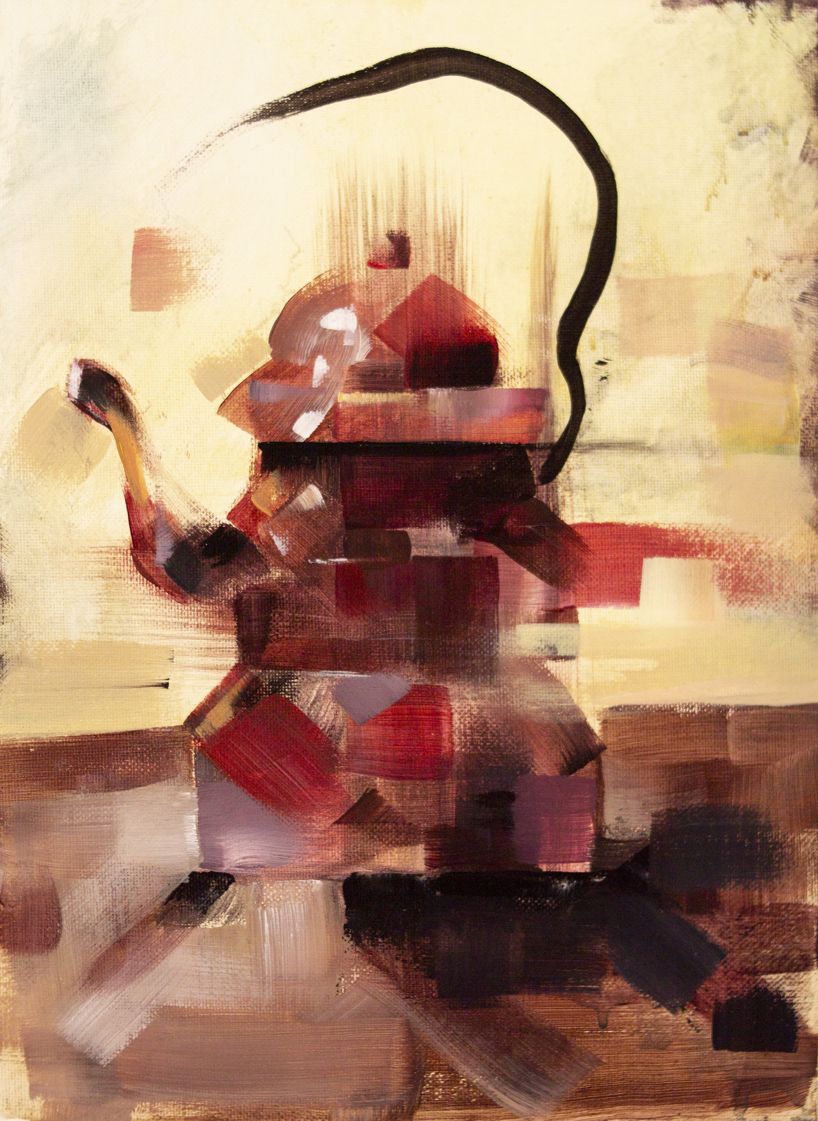 Pintura de Afuentesal llamada "Oh, Wow!"