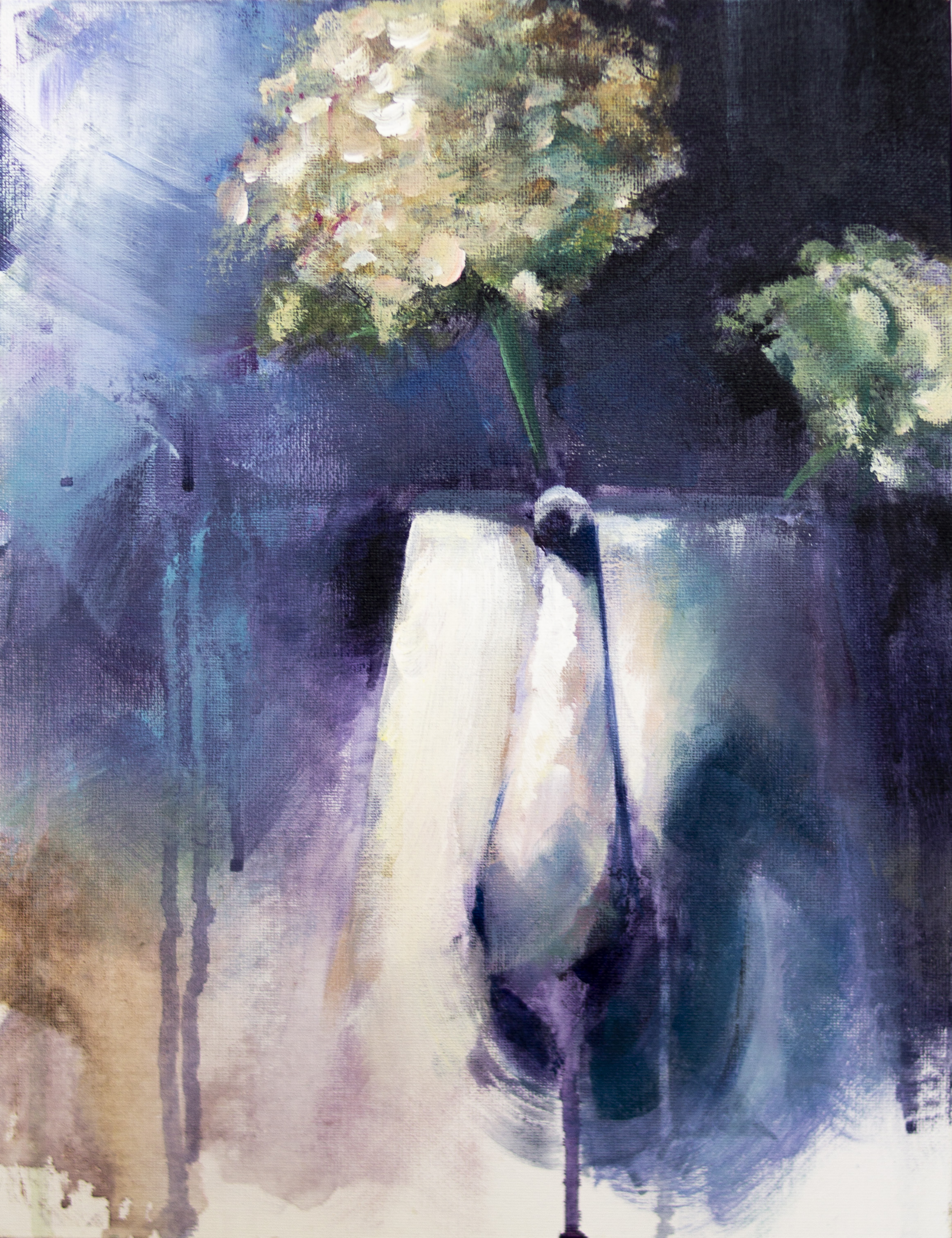 Pintura de Afuentesal llamada "Jarrón en Estudio"