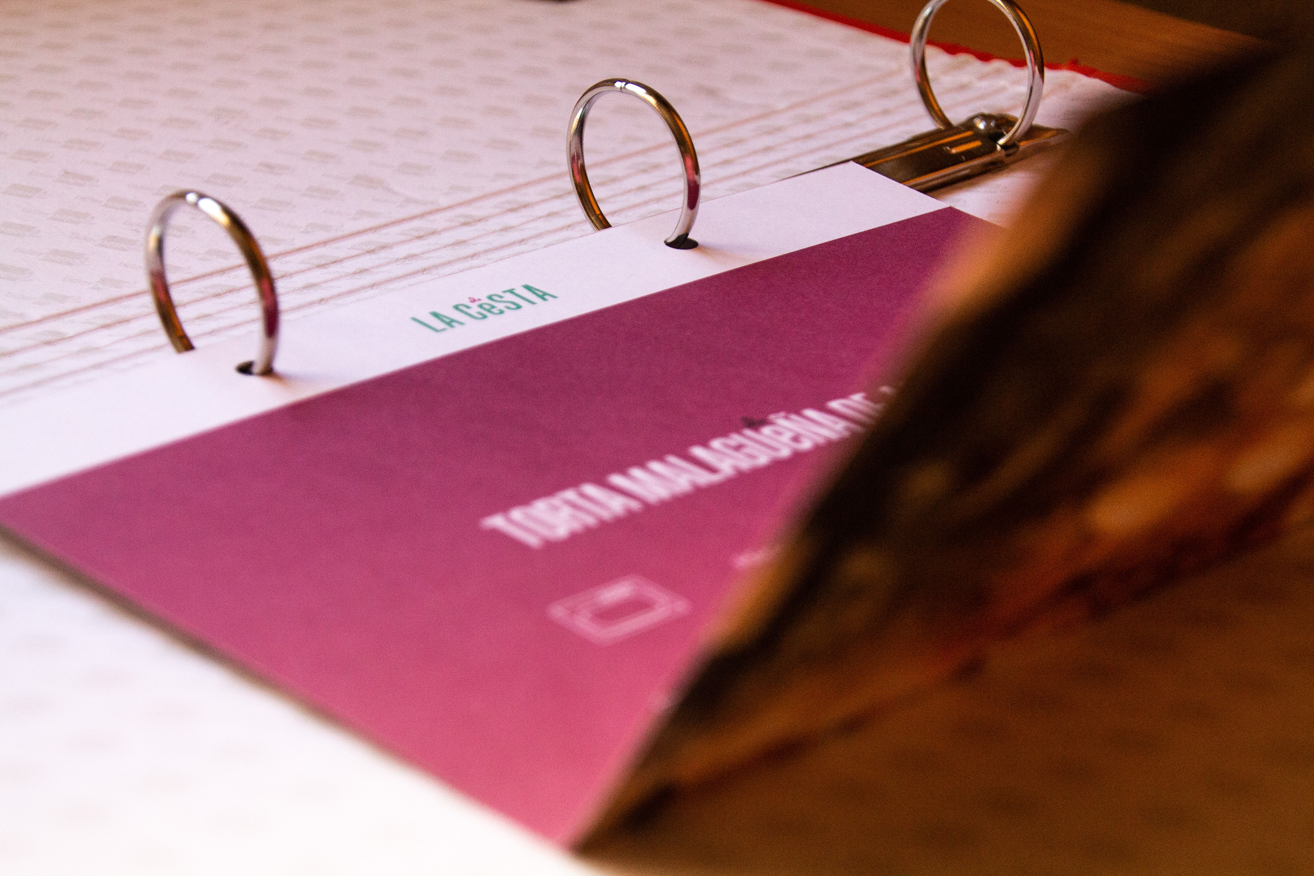 Encarte para la revista La Cesta