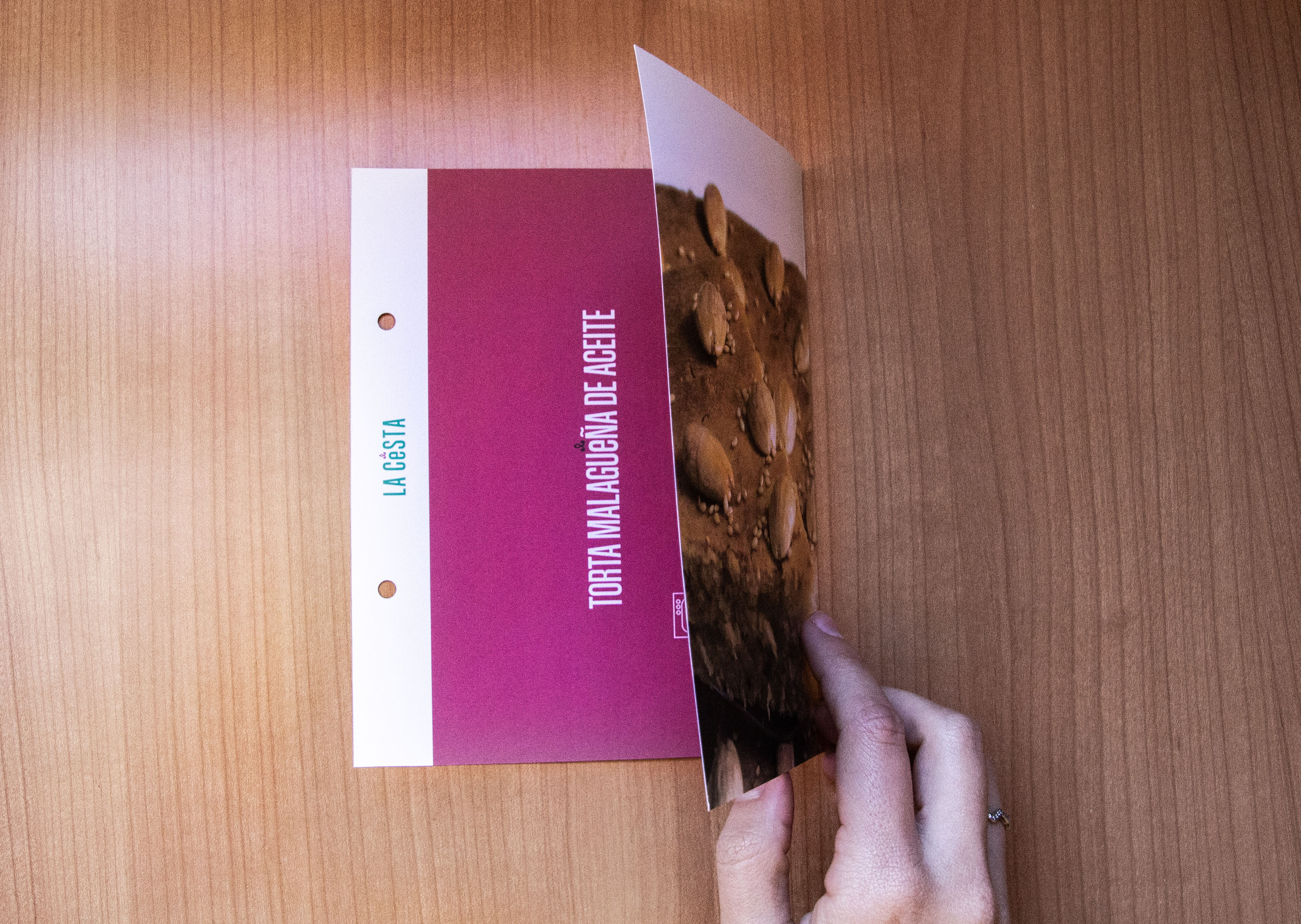 Encarte para la revista La Cesta