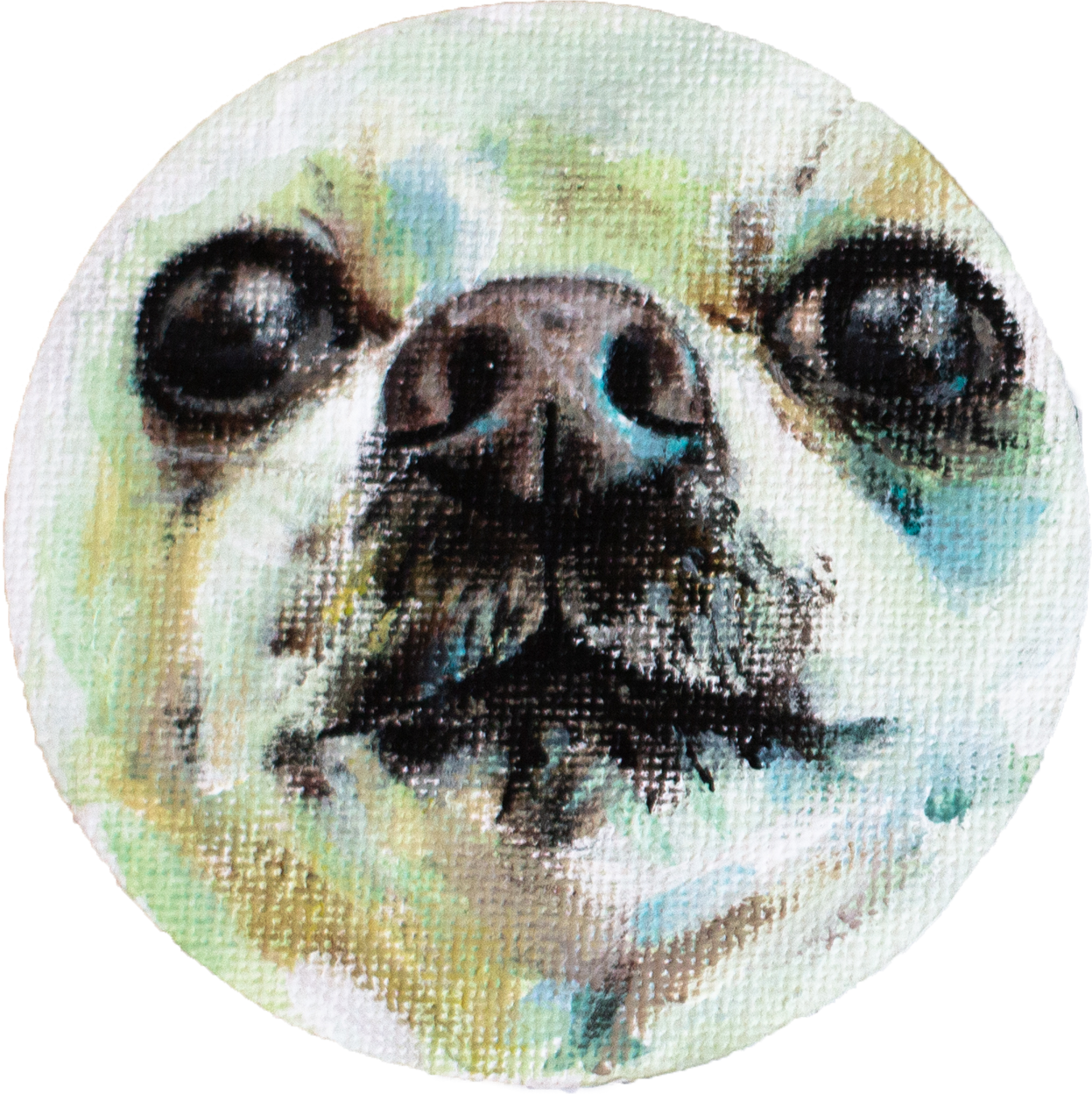 Pintura de un chihuahua por Afuentesal