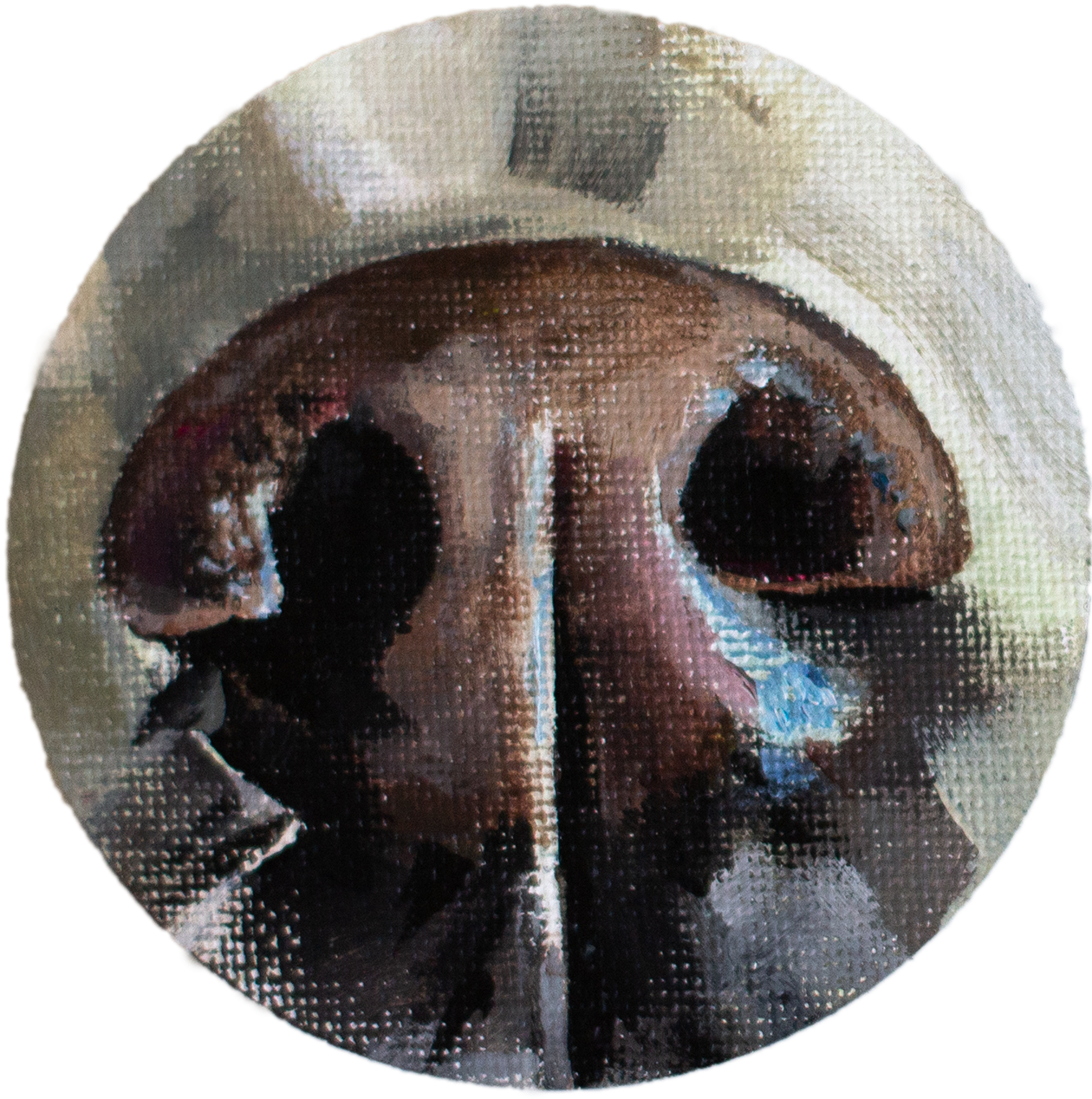 Pintura de un golden por Afuentesal