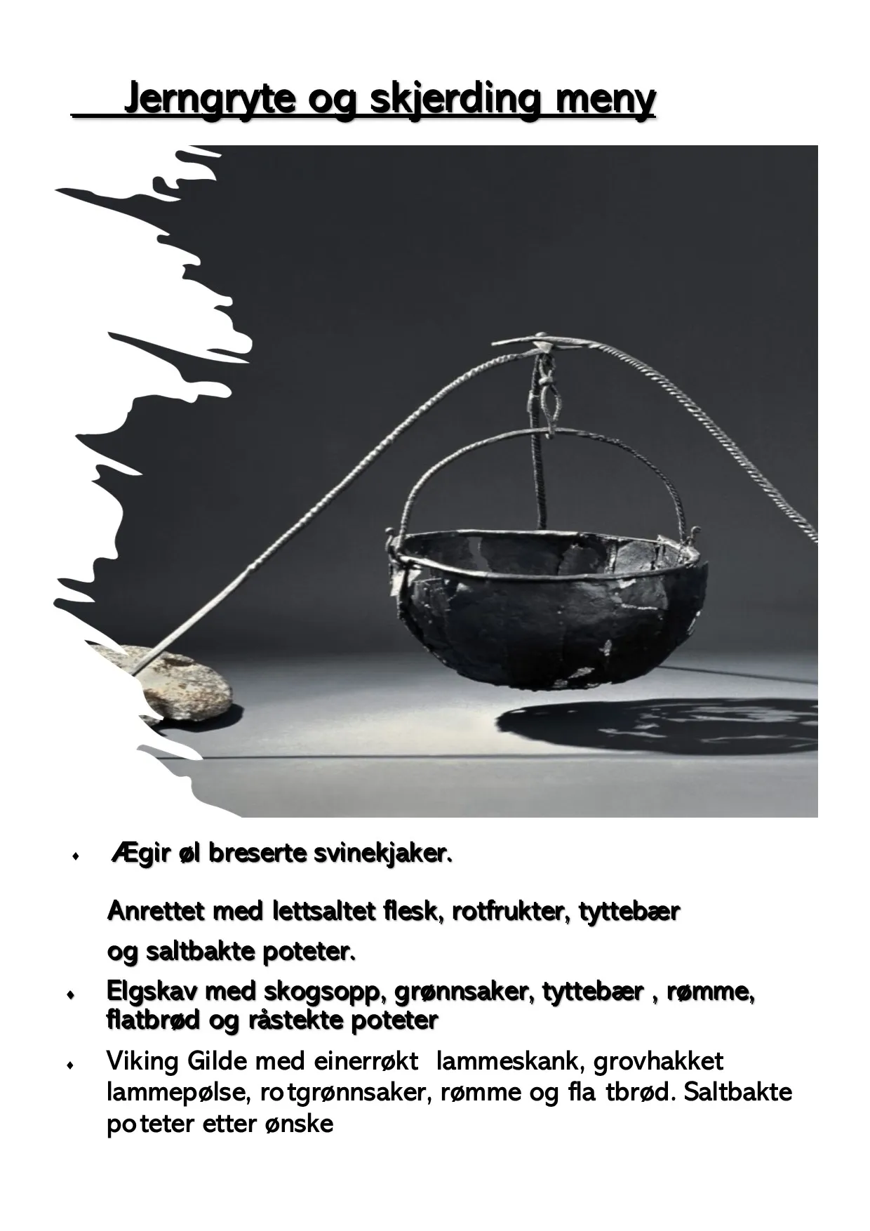 Skjerdingmeny