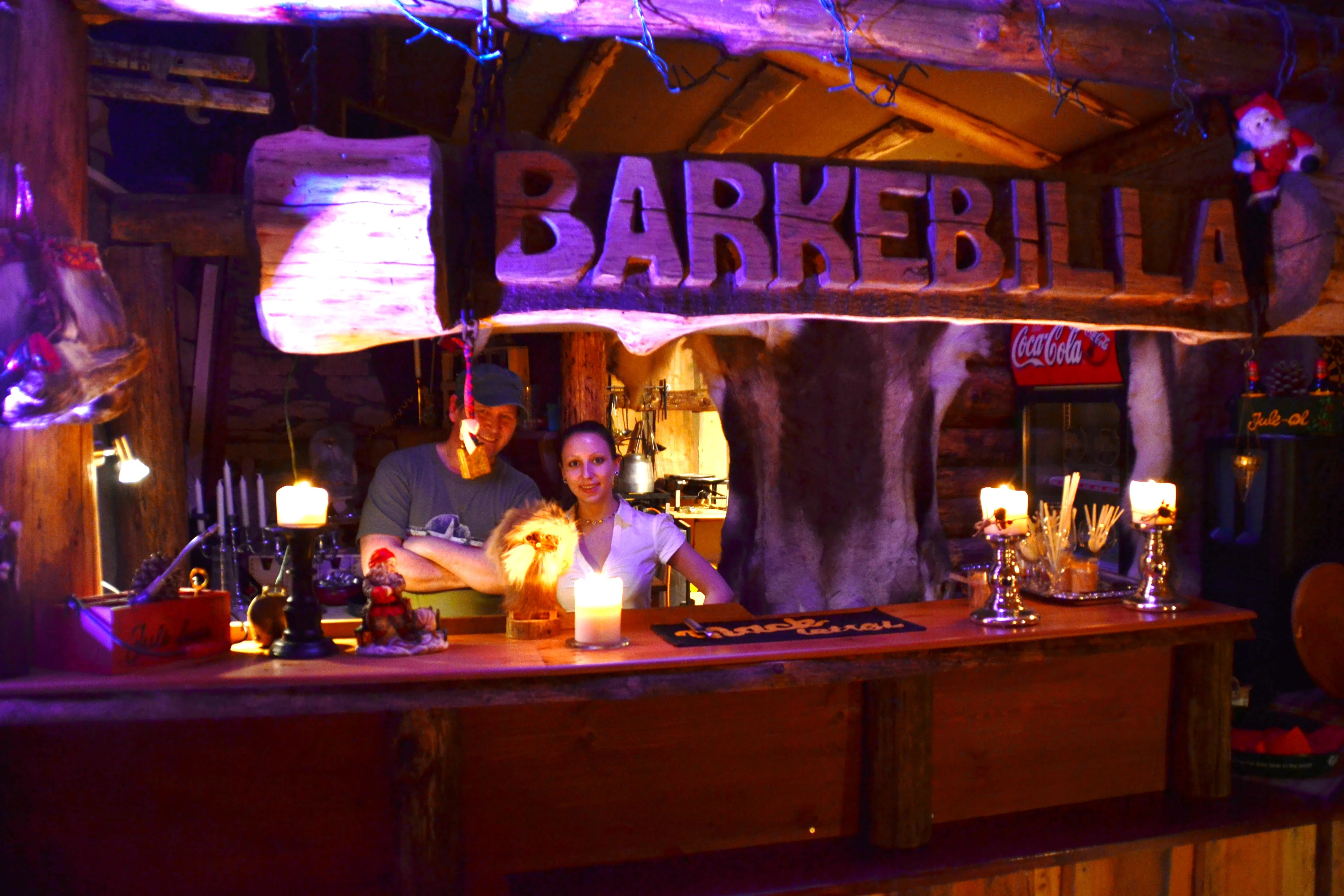 Barkebilla bar på Saga Event Camp