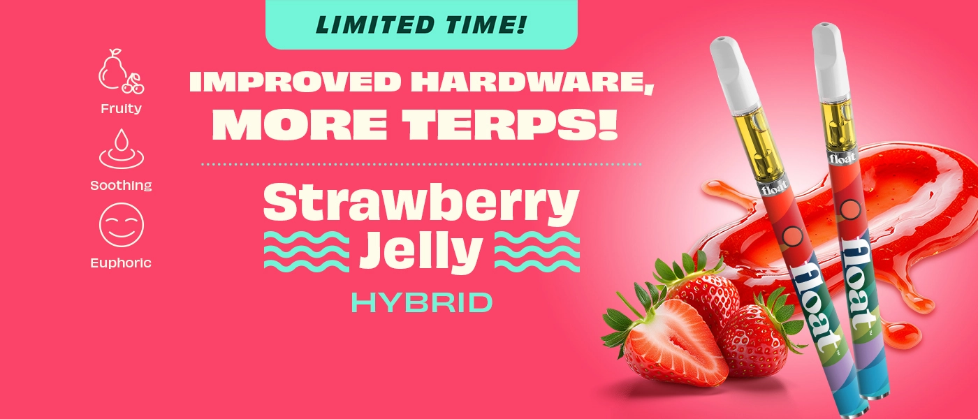 Botanical Vape, Featuring Strawberry Jelly