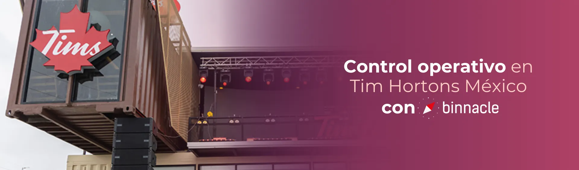 Control de sucursales en Tim Hortons México con Binnacle