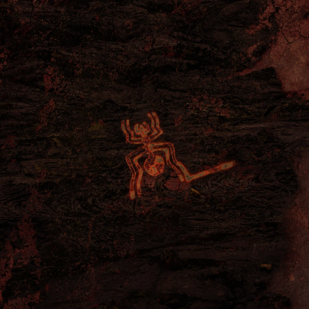 Artwork of Hidden Frequencies [OS08] by Geoglyph on Organic Signs.