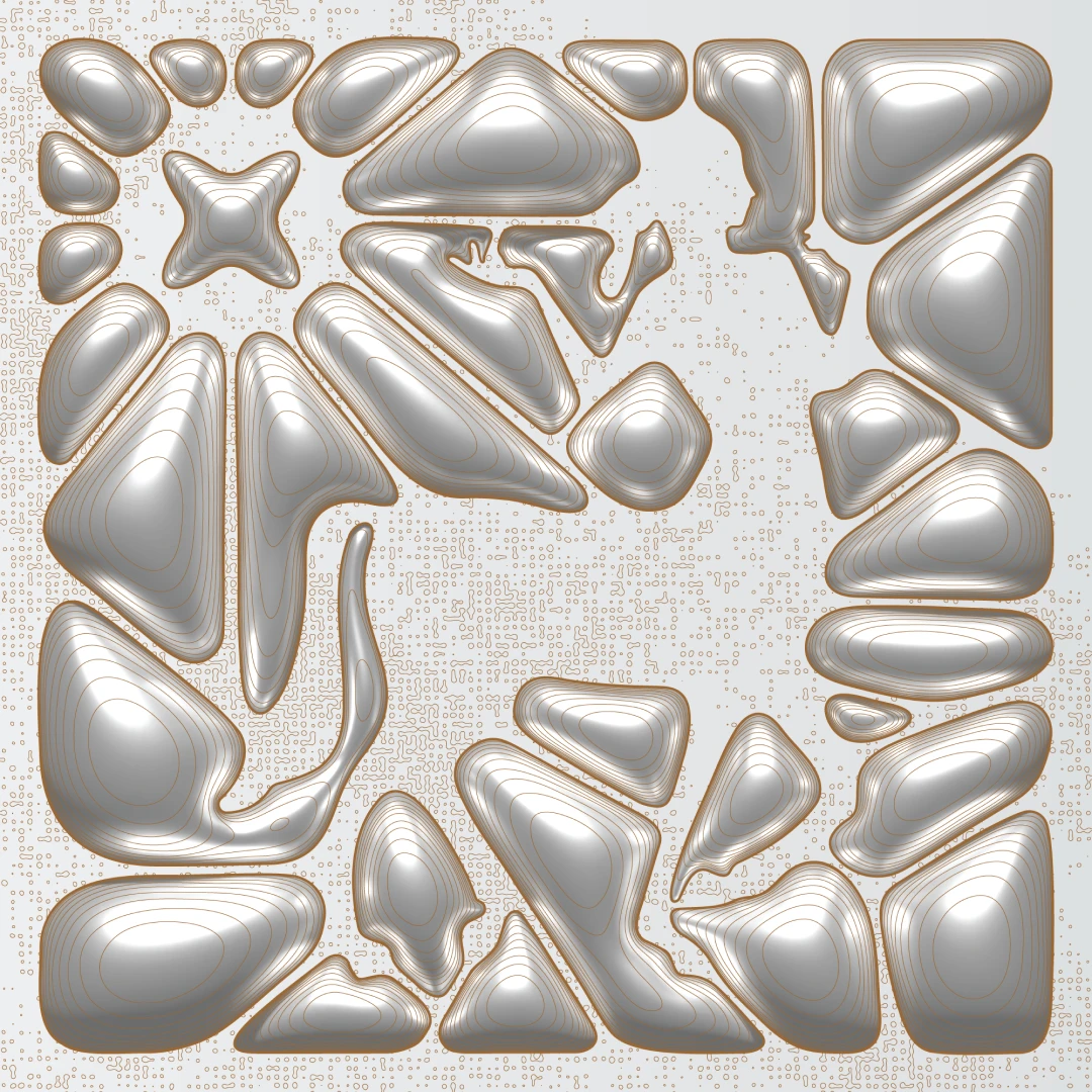 Artwork of Perception Field [MDG028] by Human Space Machine on Midgar.