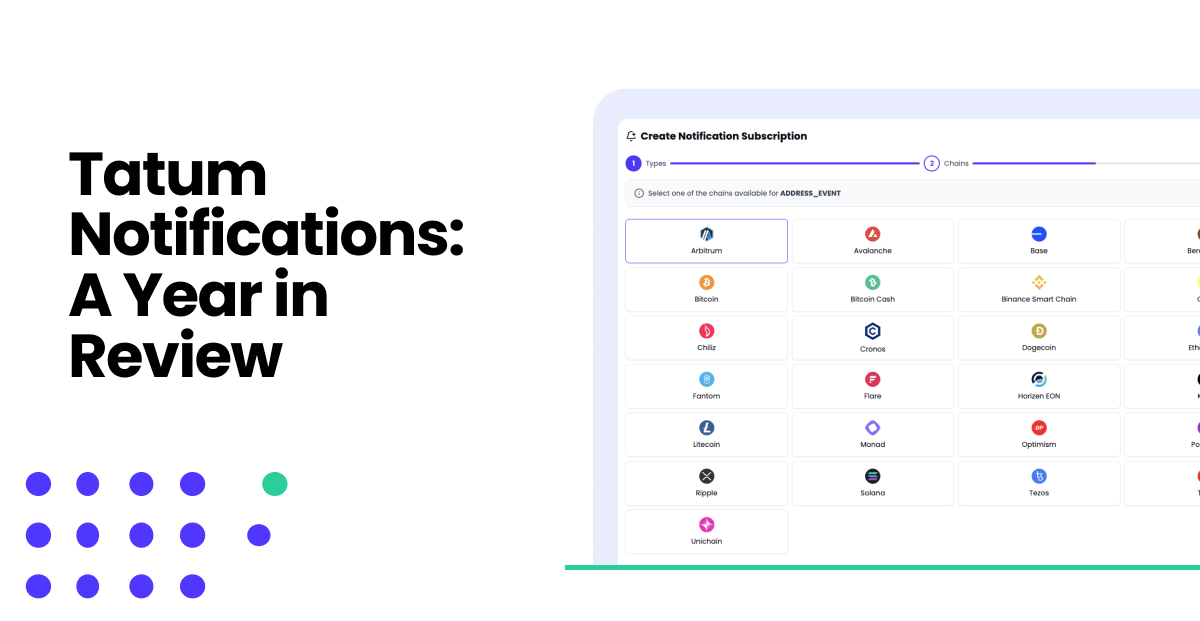 Tatum Notification Upgrades: The Year to Date
