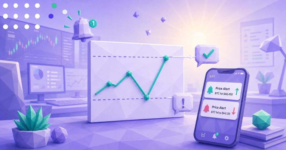 Introducing Price-Change Alerts: Real-Time Crypto Price Monitoring Made Simple