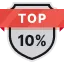 TOP 10% Certik Security badge