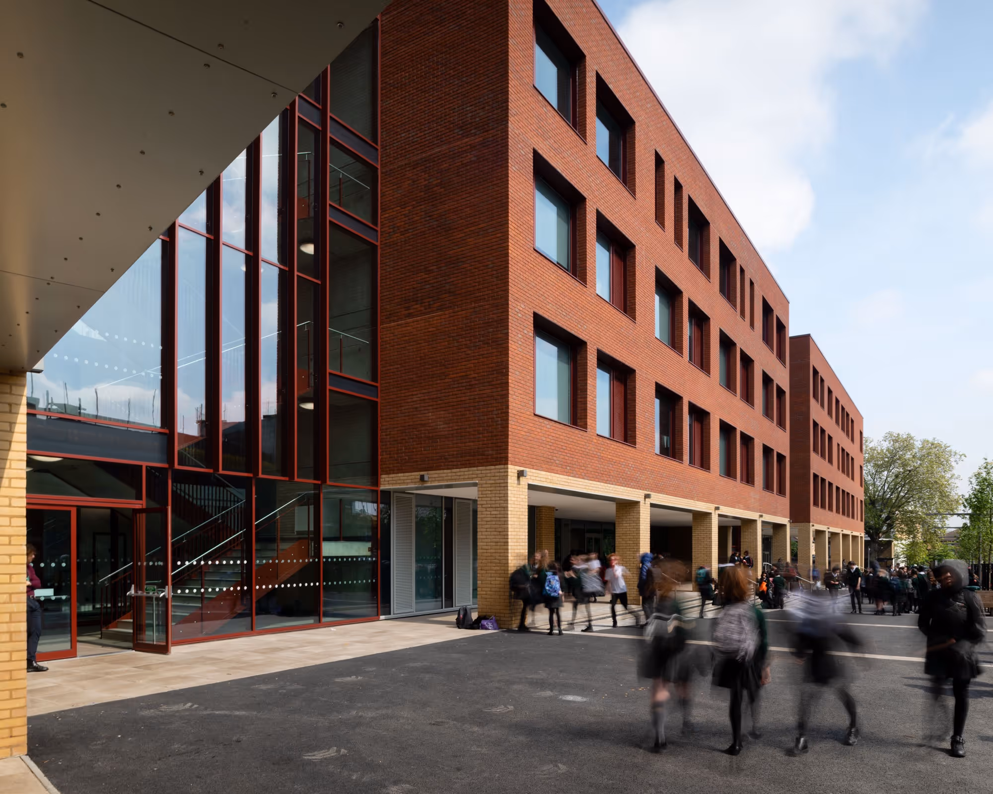 Exterior photo of the main building at The Charter School East Dulwich