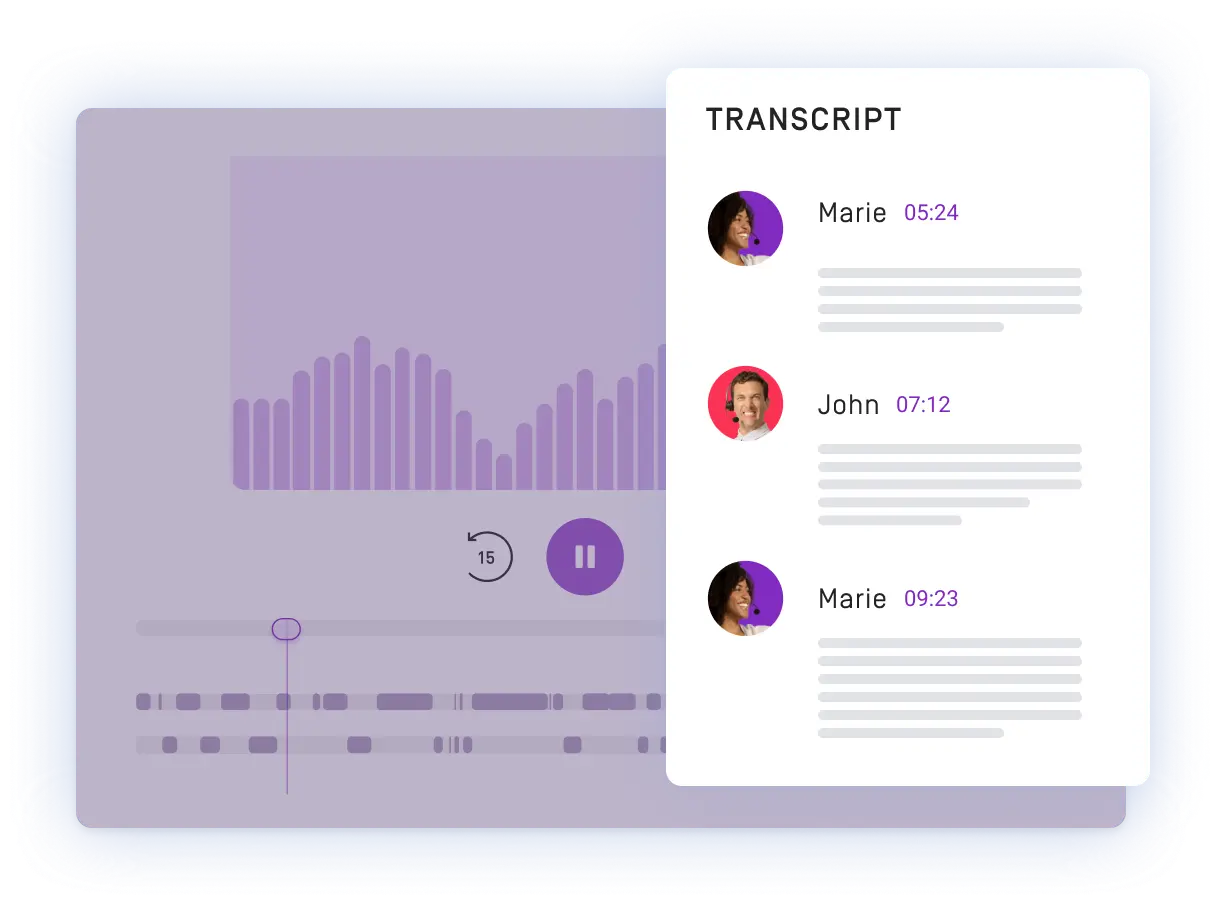 conference call transcription software