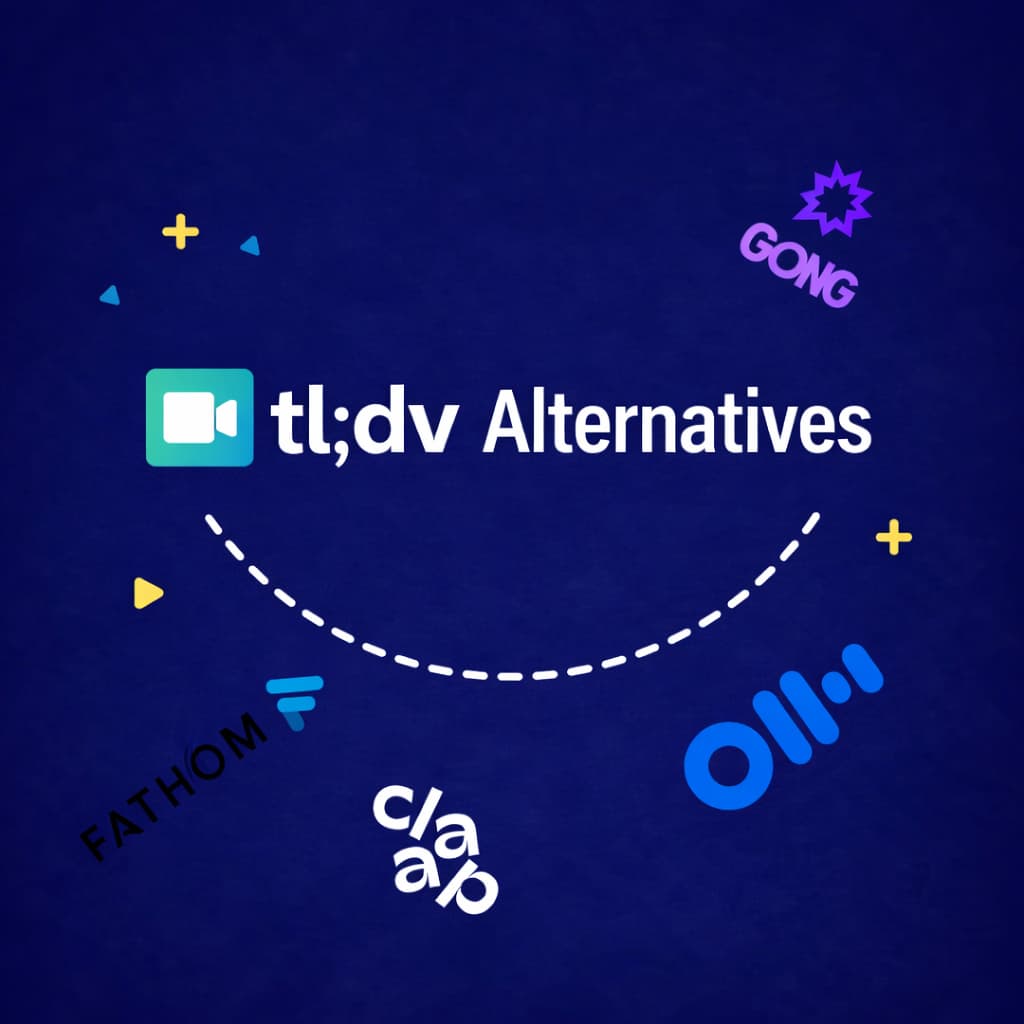 5 meilleures alternatives à tl;dv pour l'enregistrement de réunions en 2025