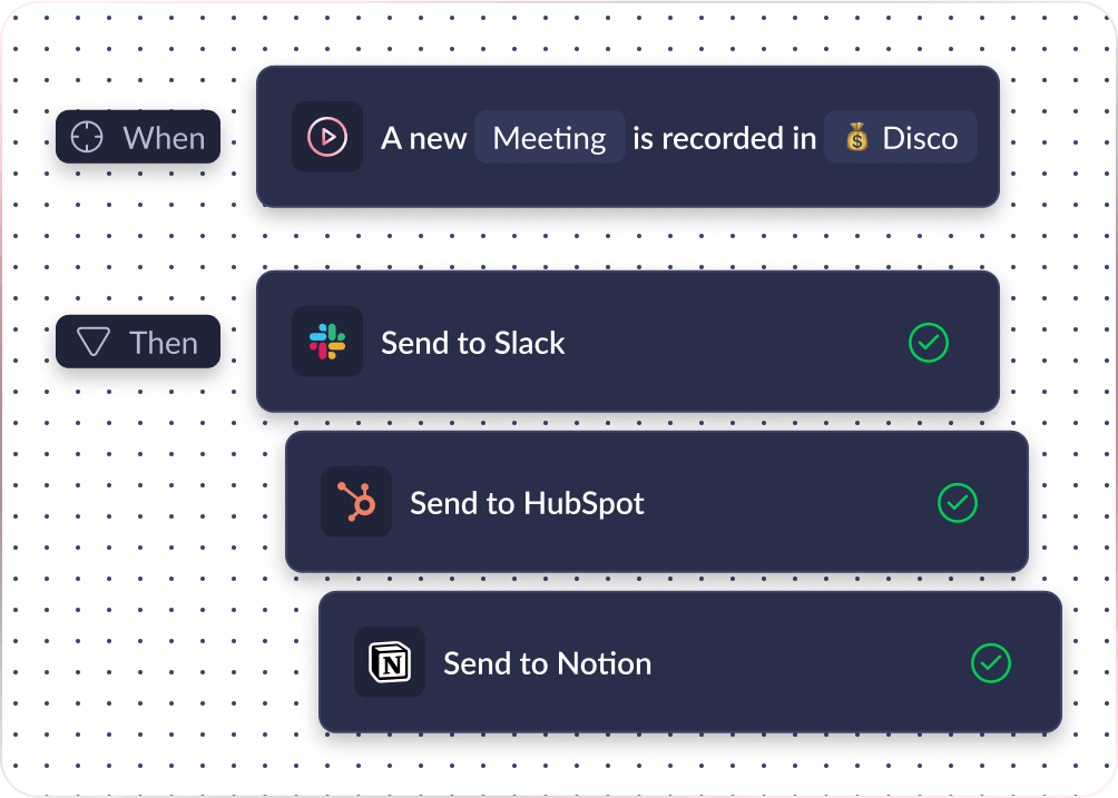 Workflow automations