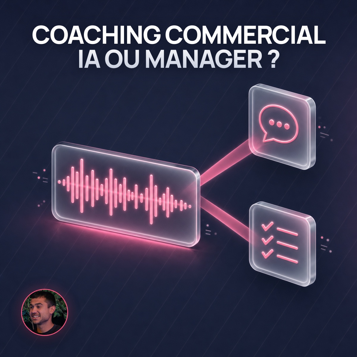 Coaching commercial IA ou manager : ce que dit la recherche en 2026