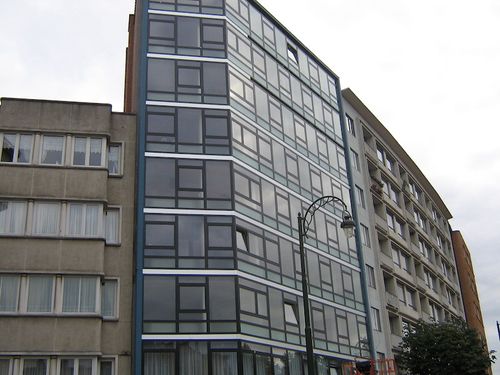 Ramen appartementsgebouw Centre Medical