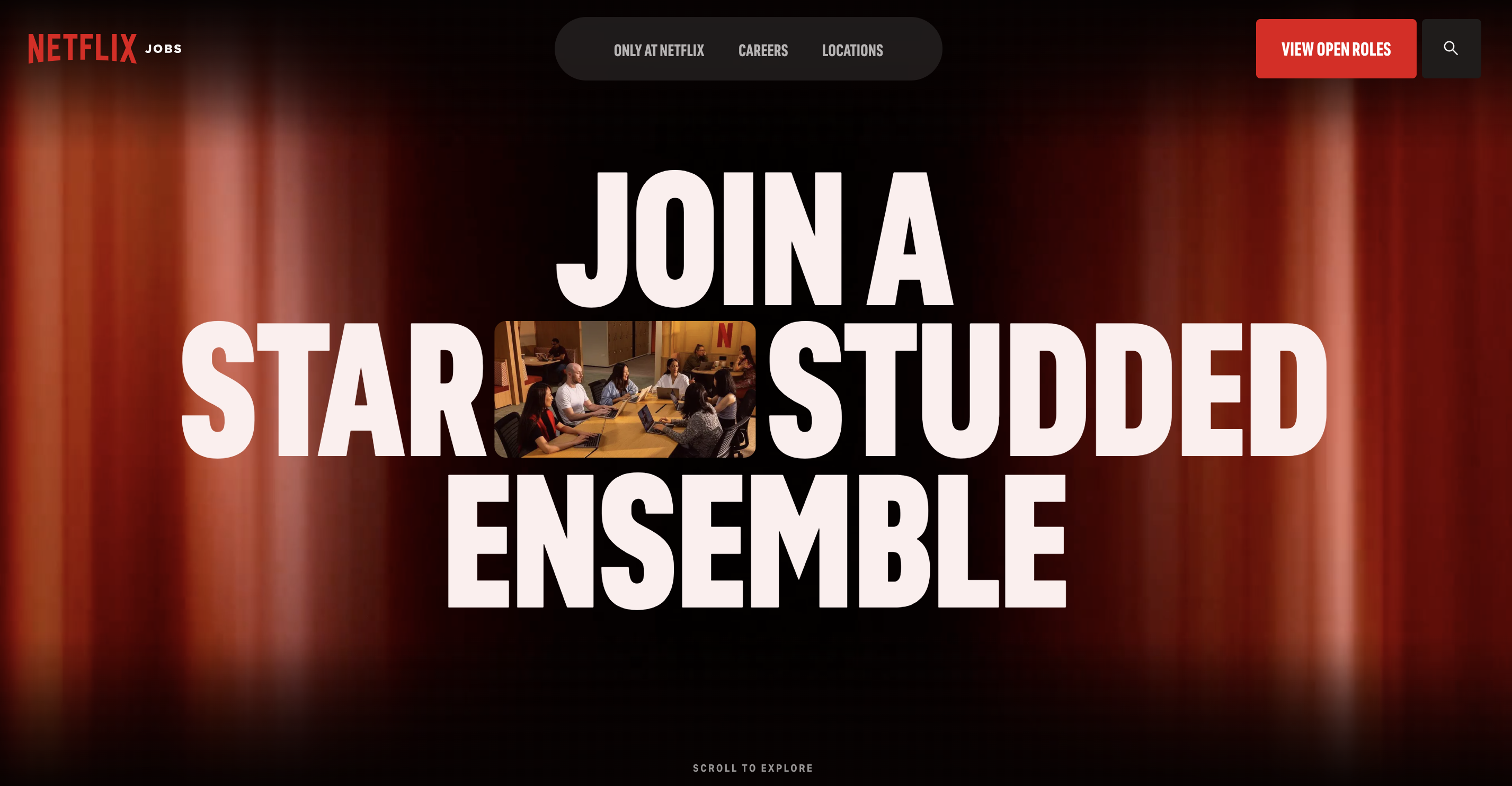 Site carrière de Netflix - Les meilleurs sites carrières Wink