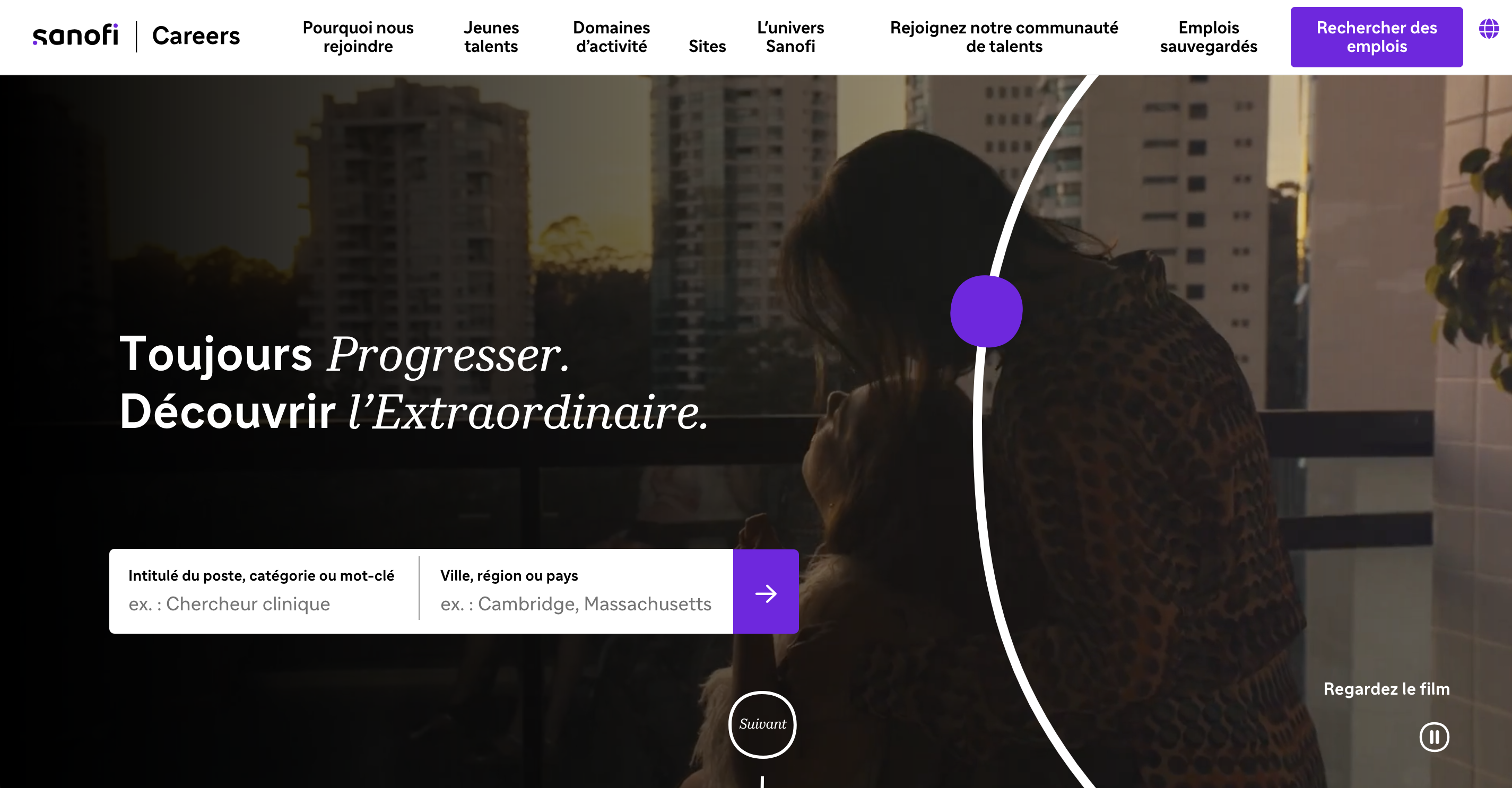 Site carrière de Sanofi - Les meilleurs sites carrières Wink