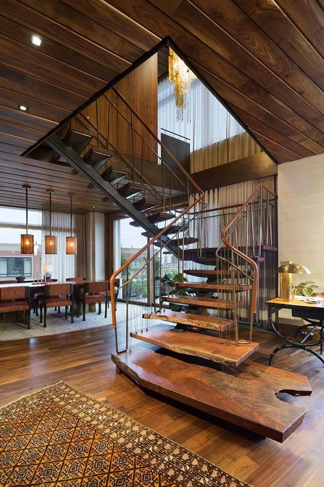 Interiors · Architectural staircase