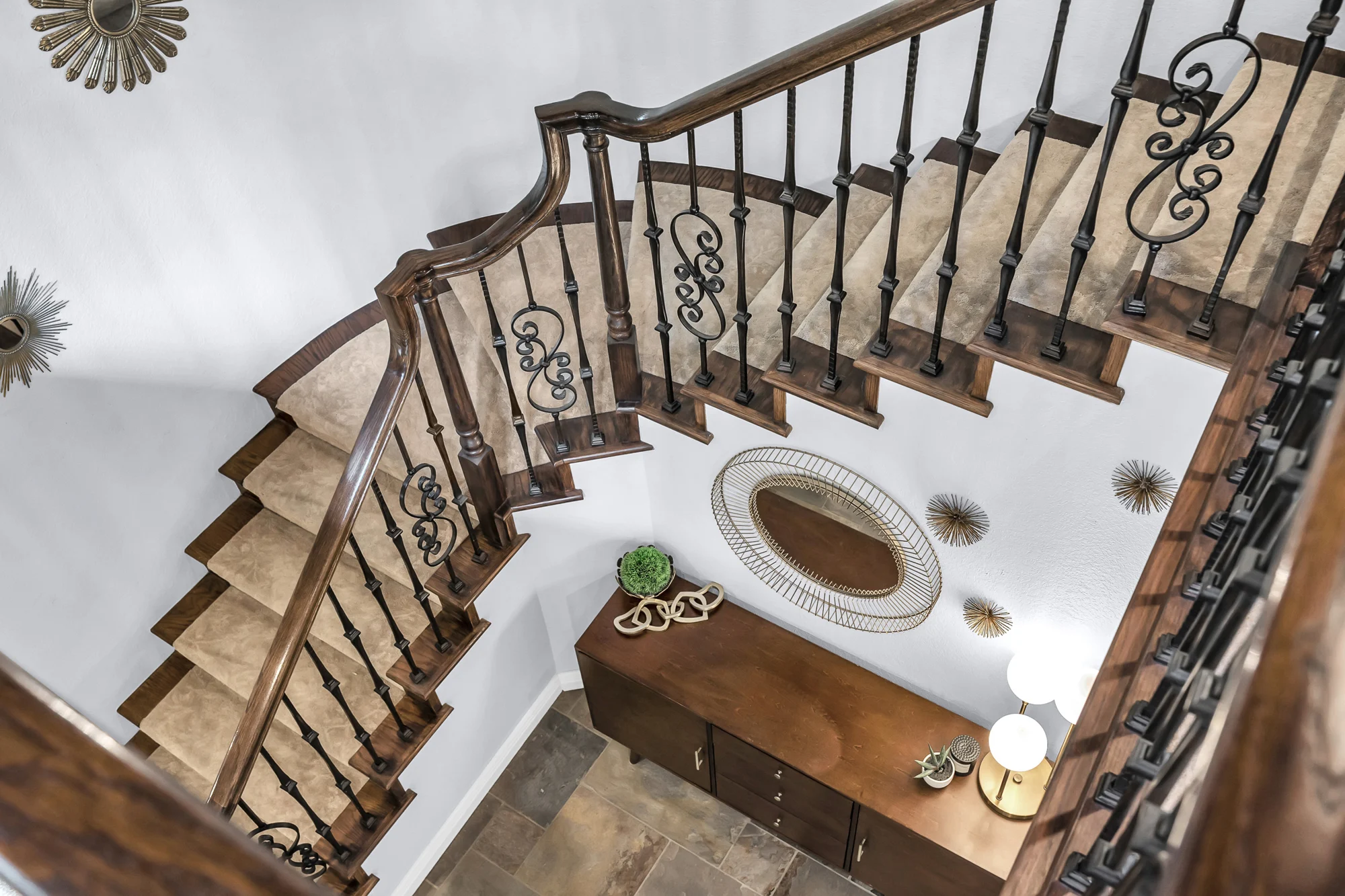 Interiors · View from the landing